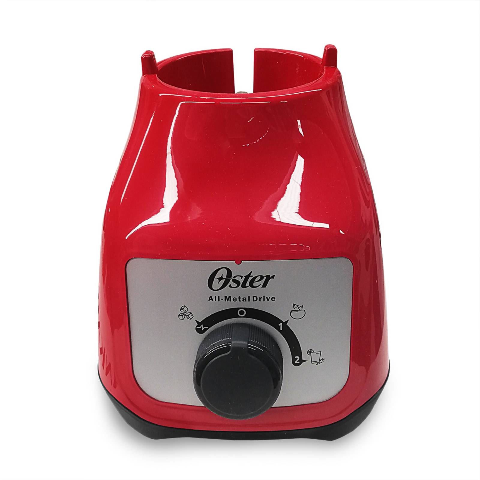 Licuadora 2 Velocidades + Pulso Vaso Vidro Oster Roja Blstkagrrd.