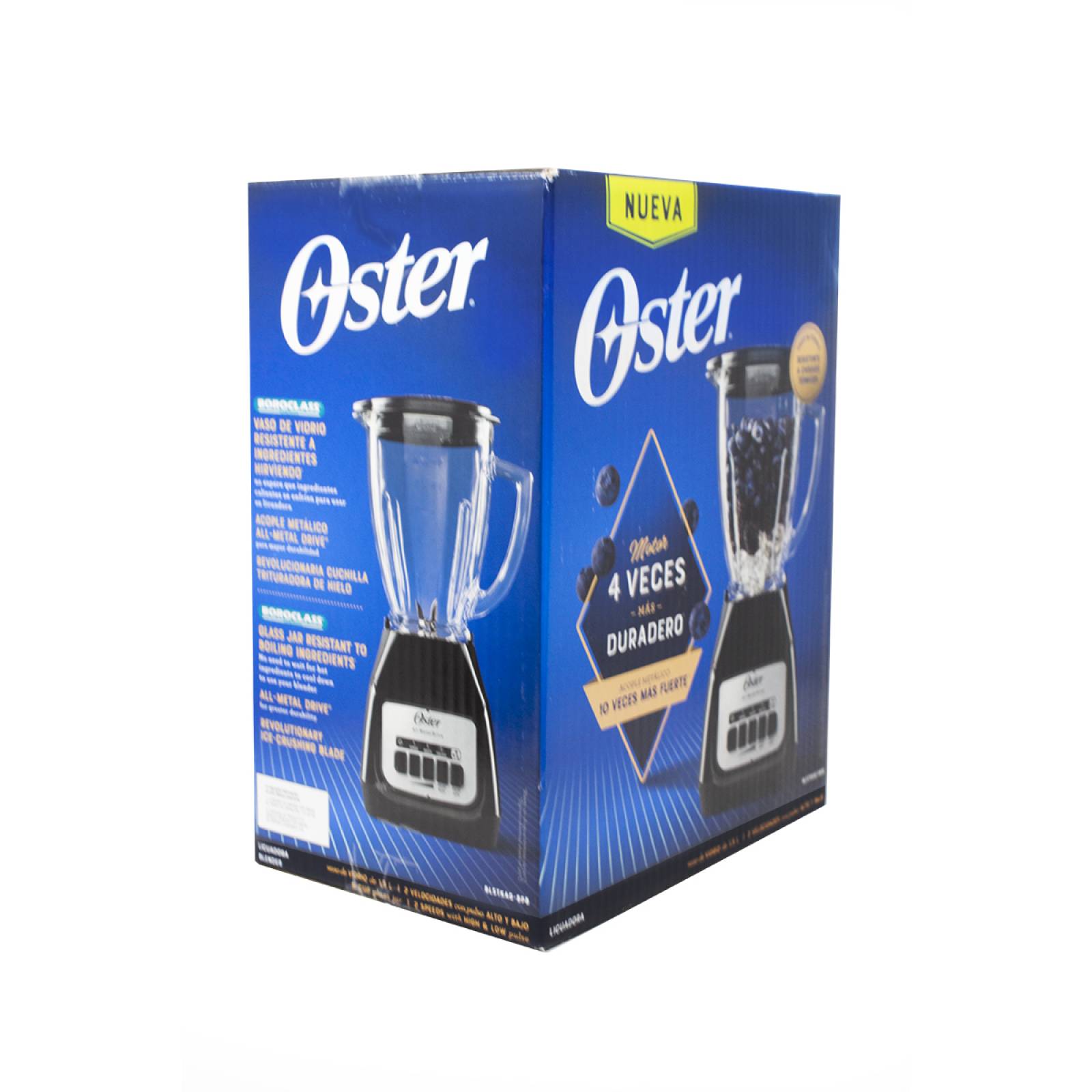 Licuadora 2 Vel + 2 Pulso Negra Oster BLSTKAGBPB