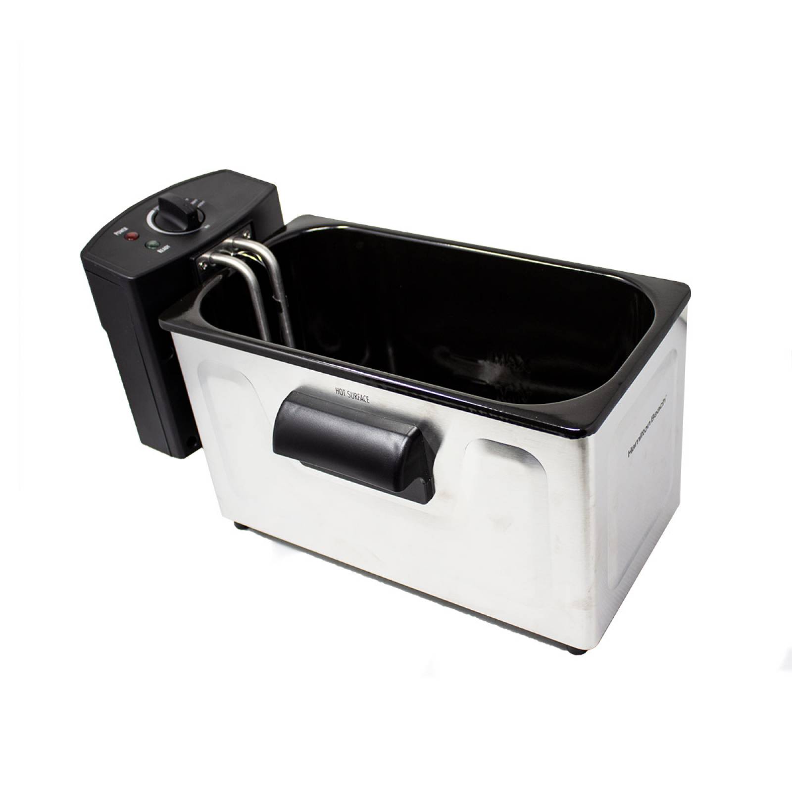 Freidora 12 Tazas 3 L con Tapa Negro/Acero Inoxidable Hamilton Beach 35032