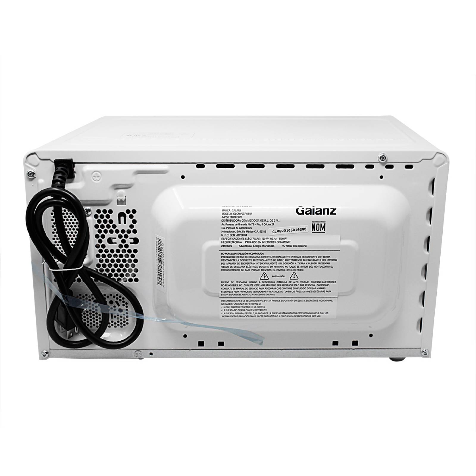 Horno de microondas 7 pies Blanco Galanz GLCMV607WE07