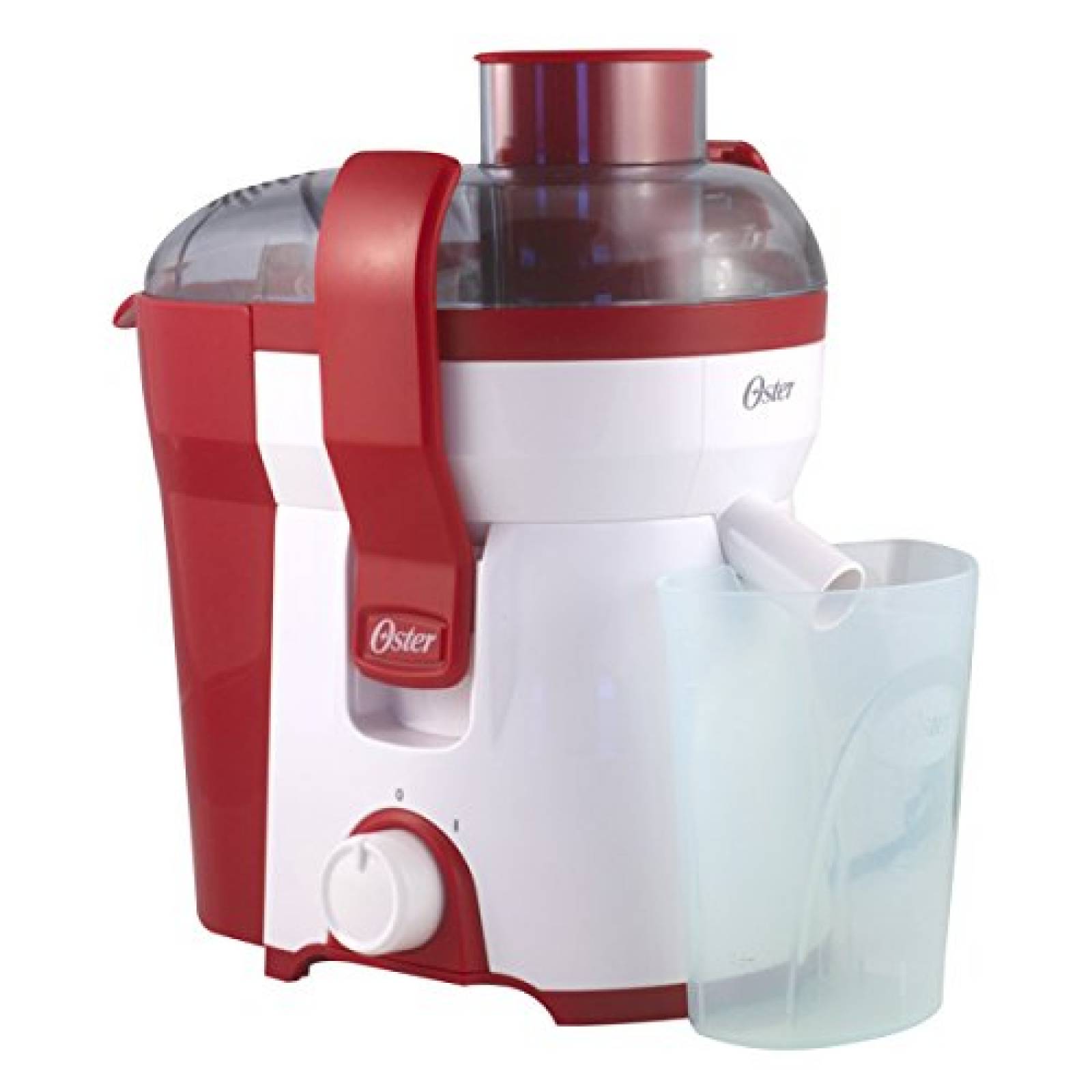 Extractor de Jugo Centrífugo Rojo con Blanco Oster Fpstje316r