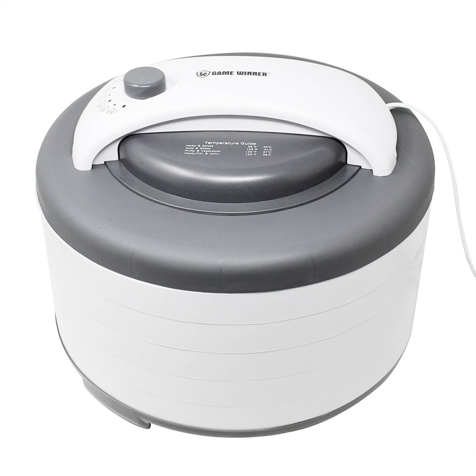 Deshidratador de Alimentos Apilable 5 Charolas Game Winner 156228