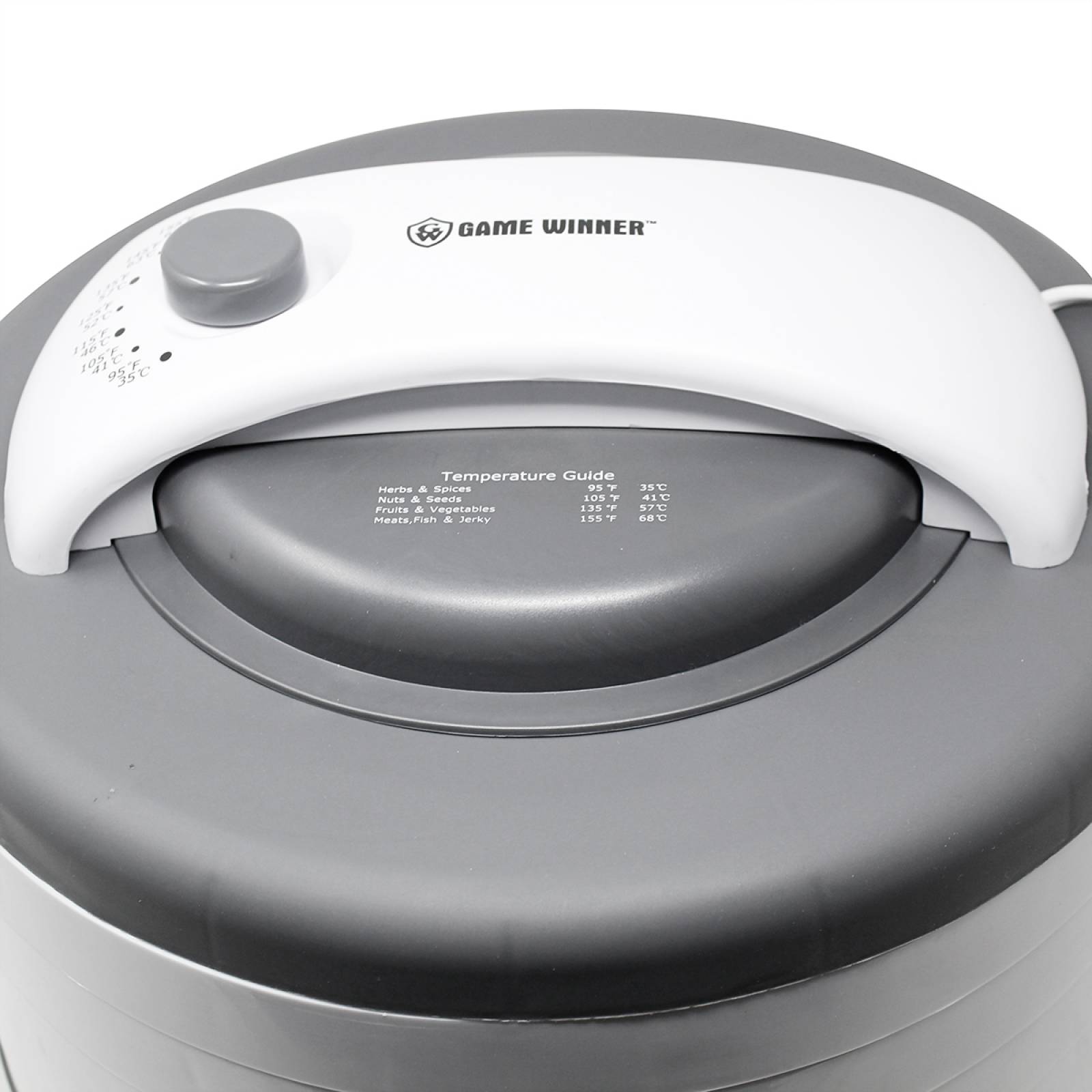 Deshidratador de Alimentos Apilable 5 Charolas Game Winner 156228