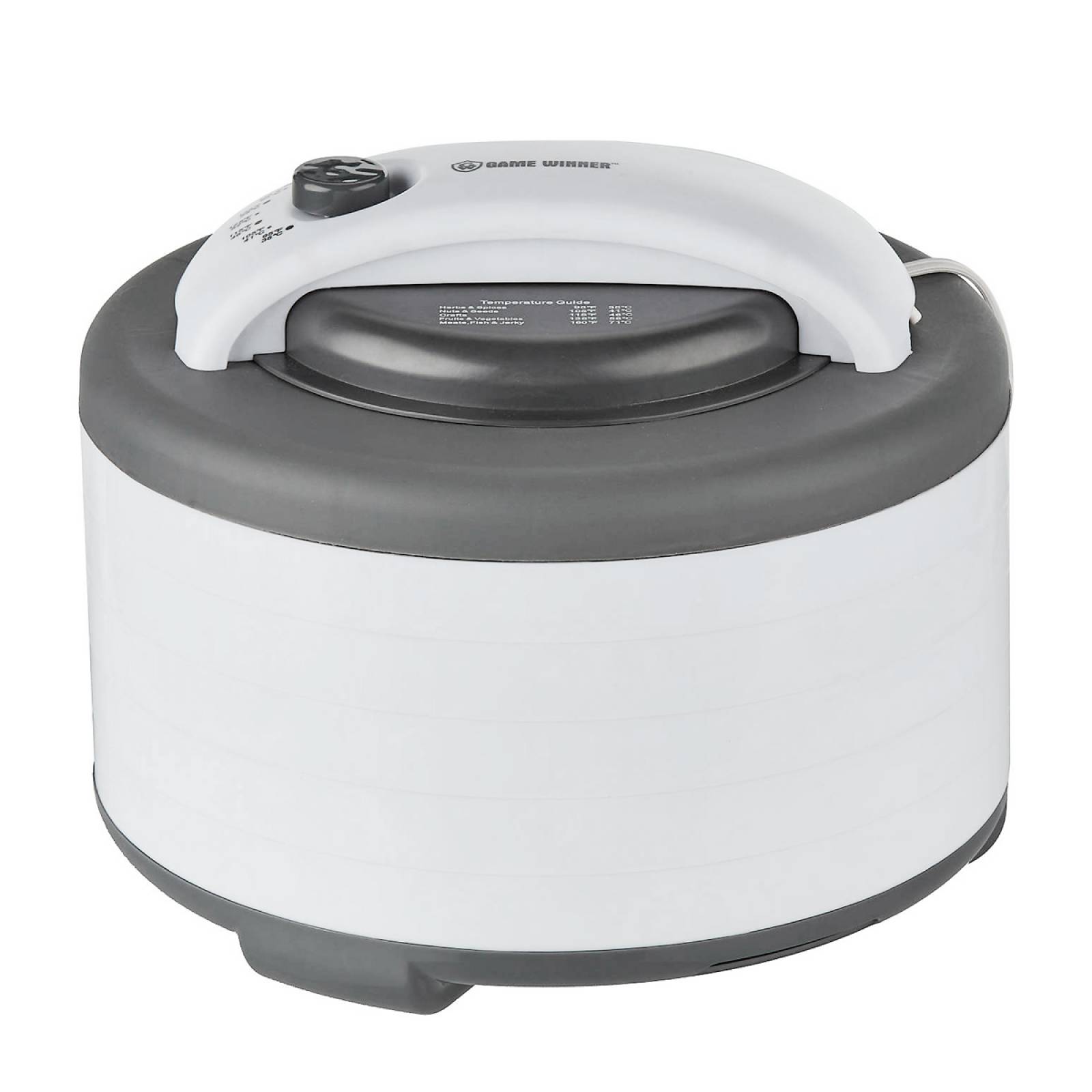 Deshidratador de Alimentos Apilable 5 Charolas Game Winner 156228