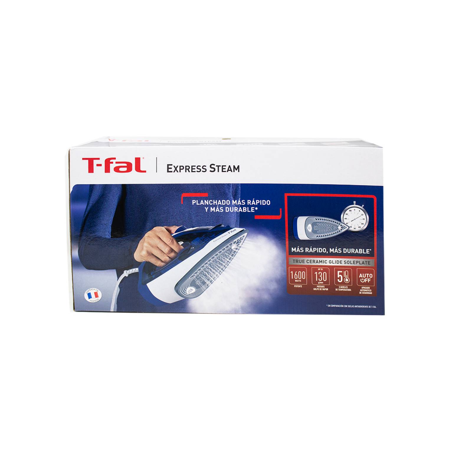Plancha de Vapor con Autoapagado Express Steam Azul T FAL FV2864X0