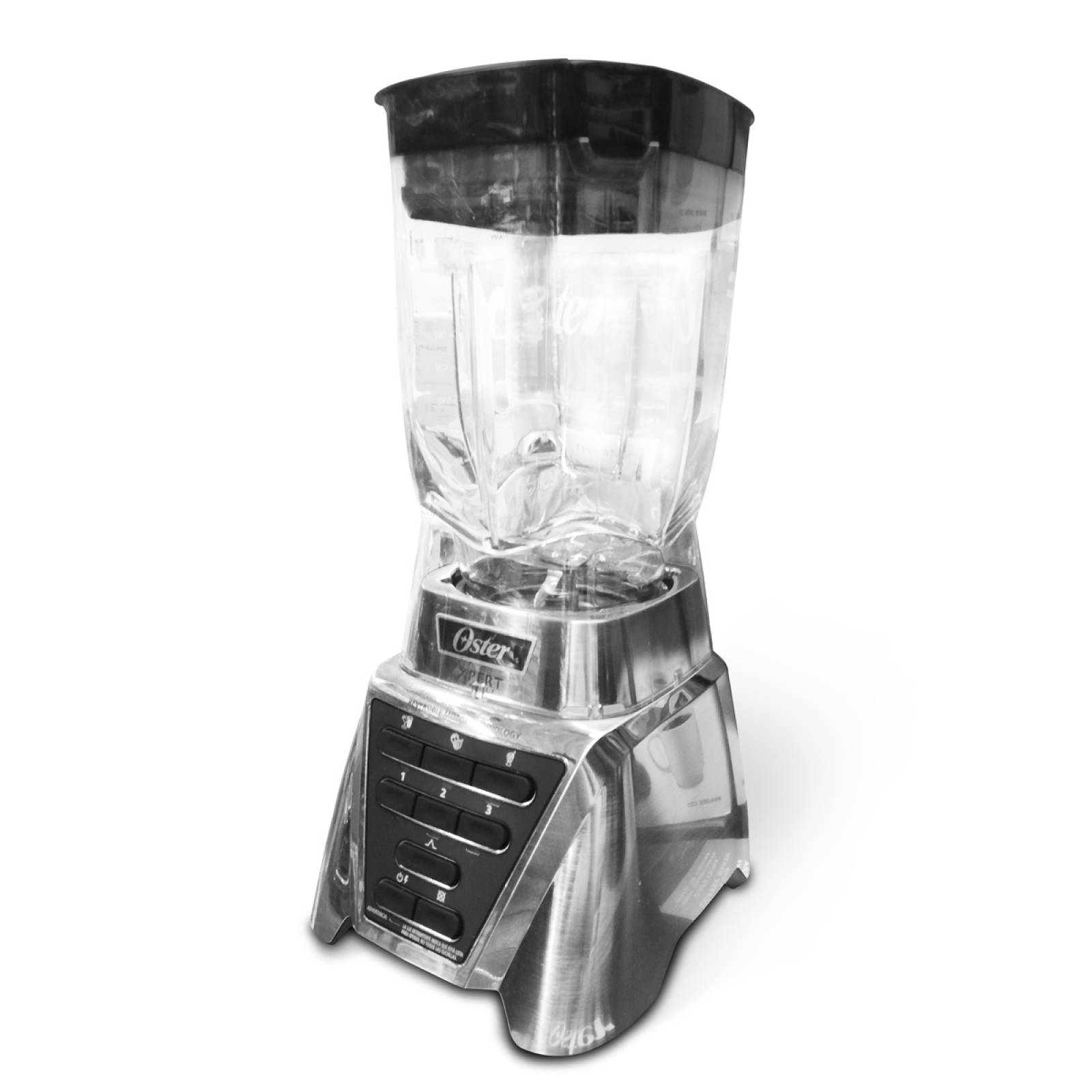 Licuadora 3 Velocidades+ Funciones + Pulso Vaso Tritan Plata Oster Xpert Blst3a.