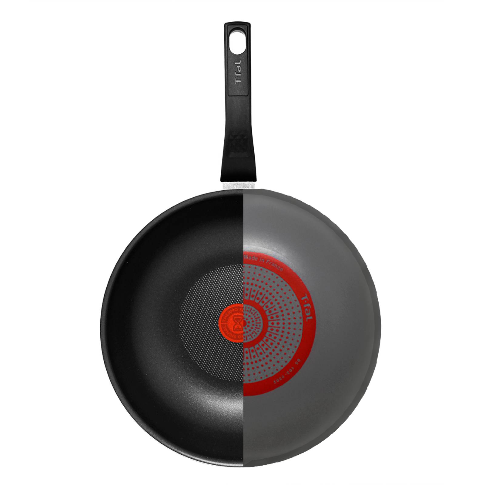 Sartén Tipo Wok 28 cm con Antiadherente Cocina y Limpia Fácil T-FAL B5651982