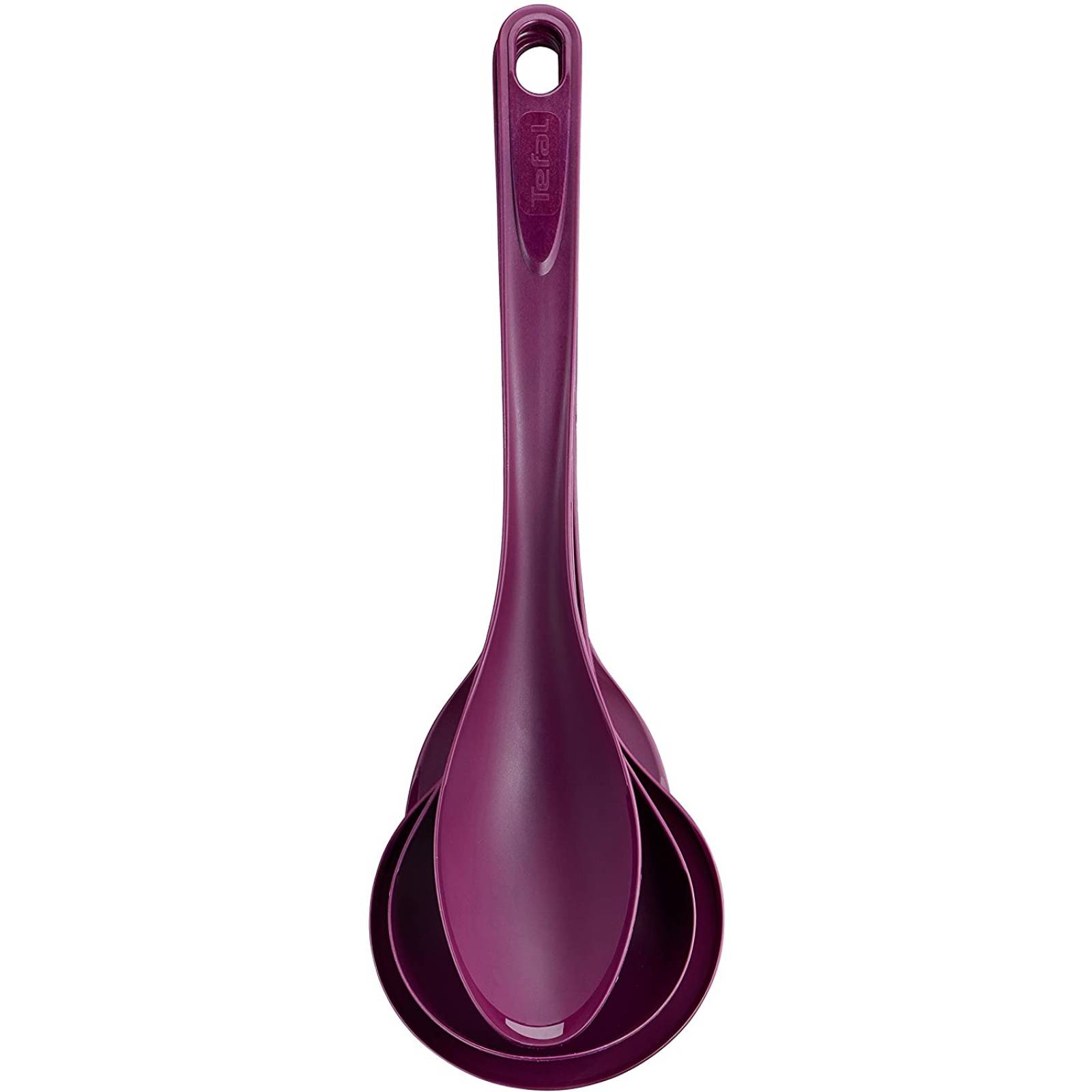 Juego de 4 Utensilios Dark Ruby Morado T FAL K115S414