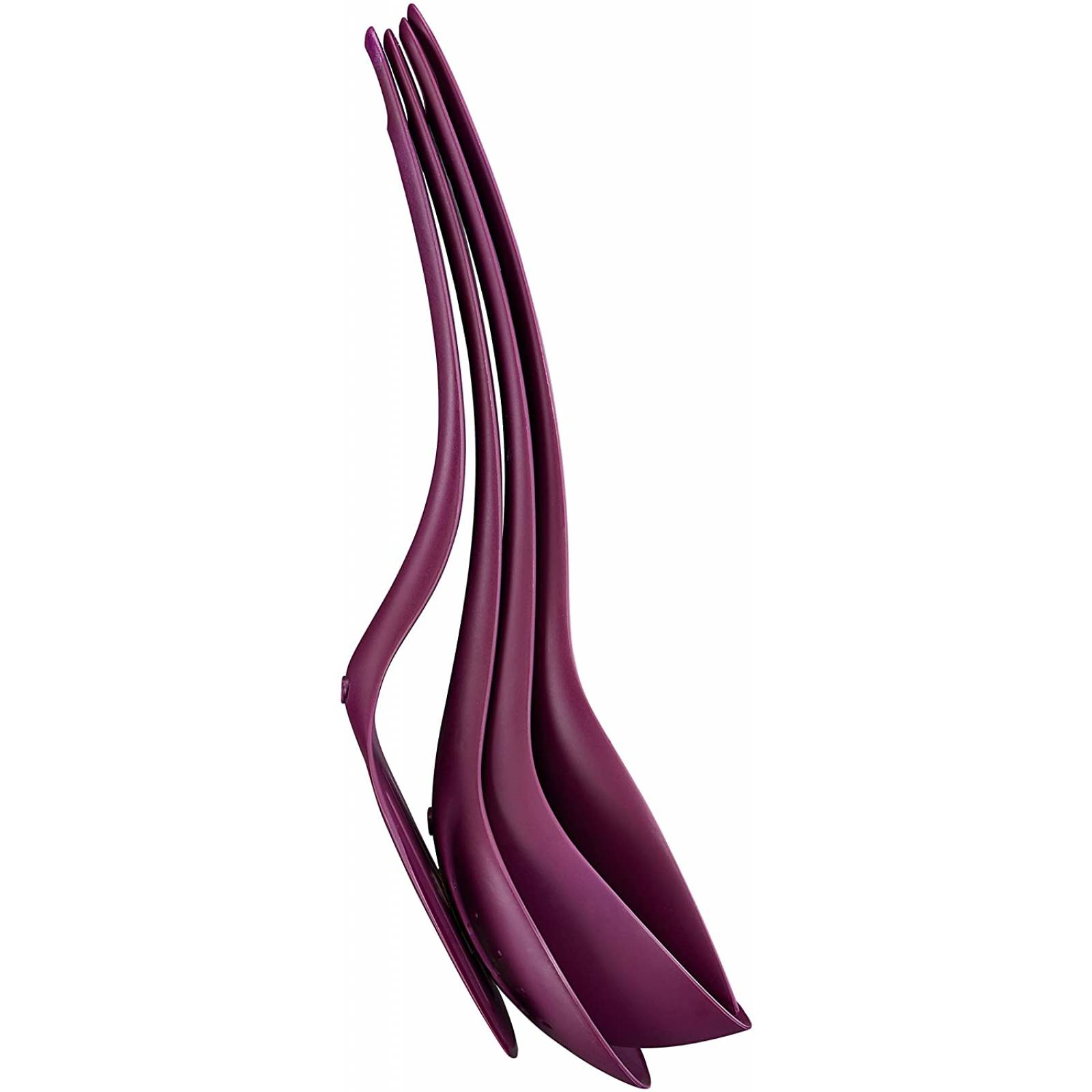 Juego de 4 Utensilios Dark Ruby Morado T FAL K115S414