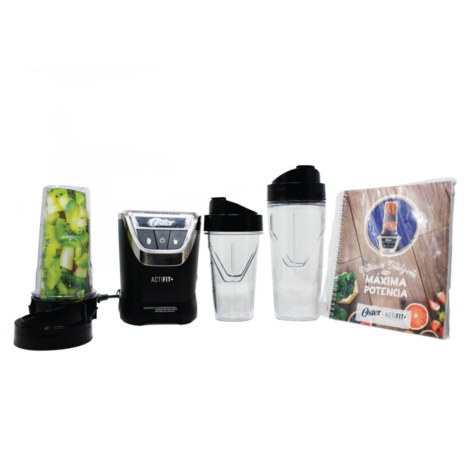 Licuadora Personal Sistema de Nutrición Xpert Actifit+ Negra Oster BLSTXPN7003.