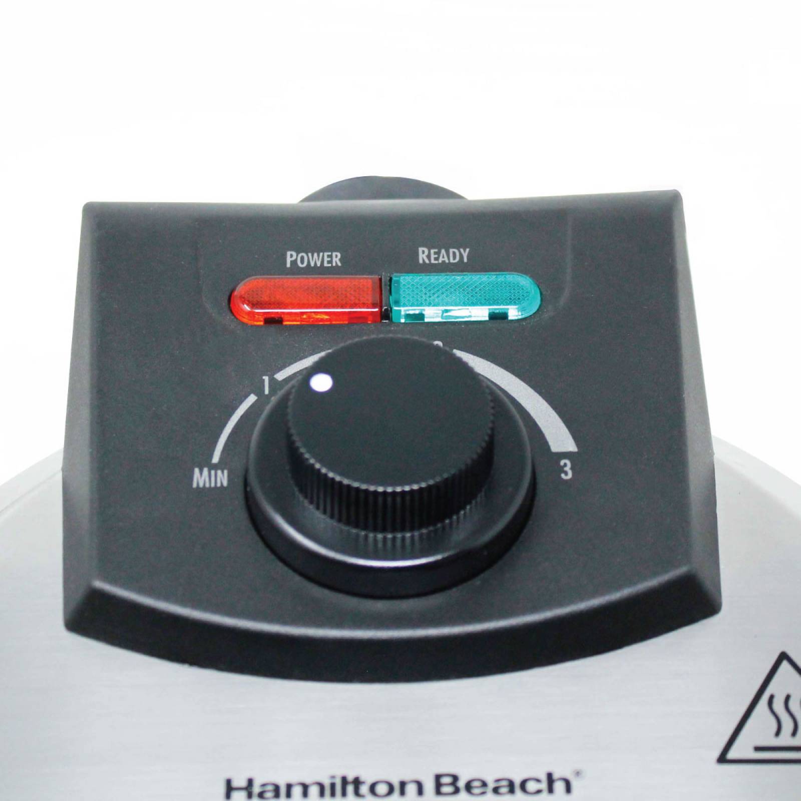 Wafflera Belga Giratoria Acero Inoxidable Hamilton Beach 26010