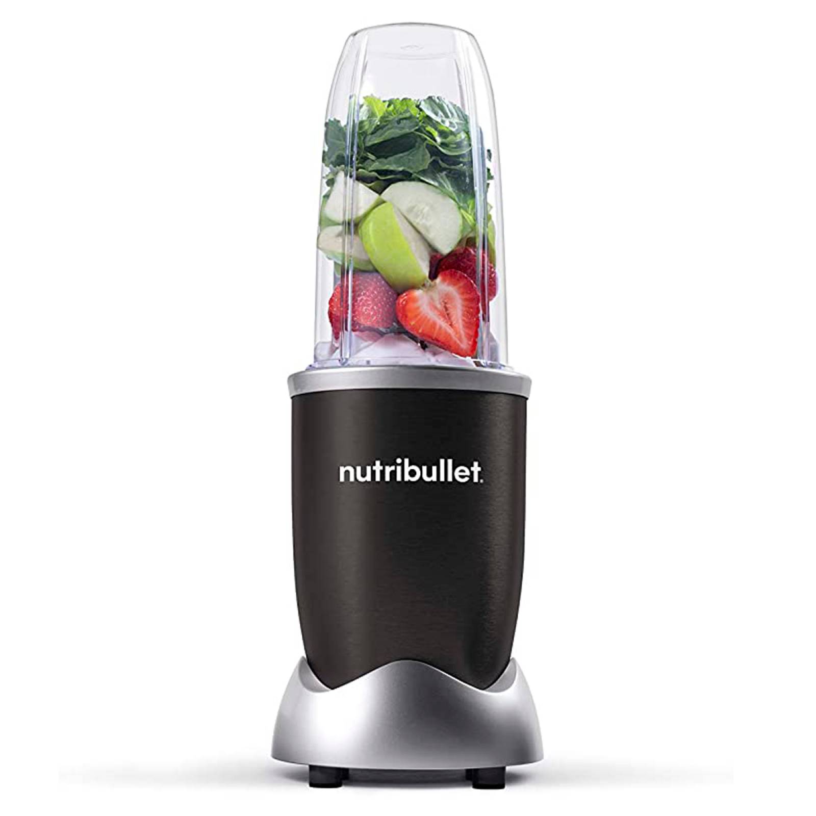 Licuadora Personal Procesador Nutribullet 5 Piezas 600 W Negro 101731 + Kit 5 de Accesorios Deluxe Nutribullet 100392