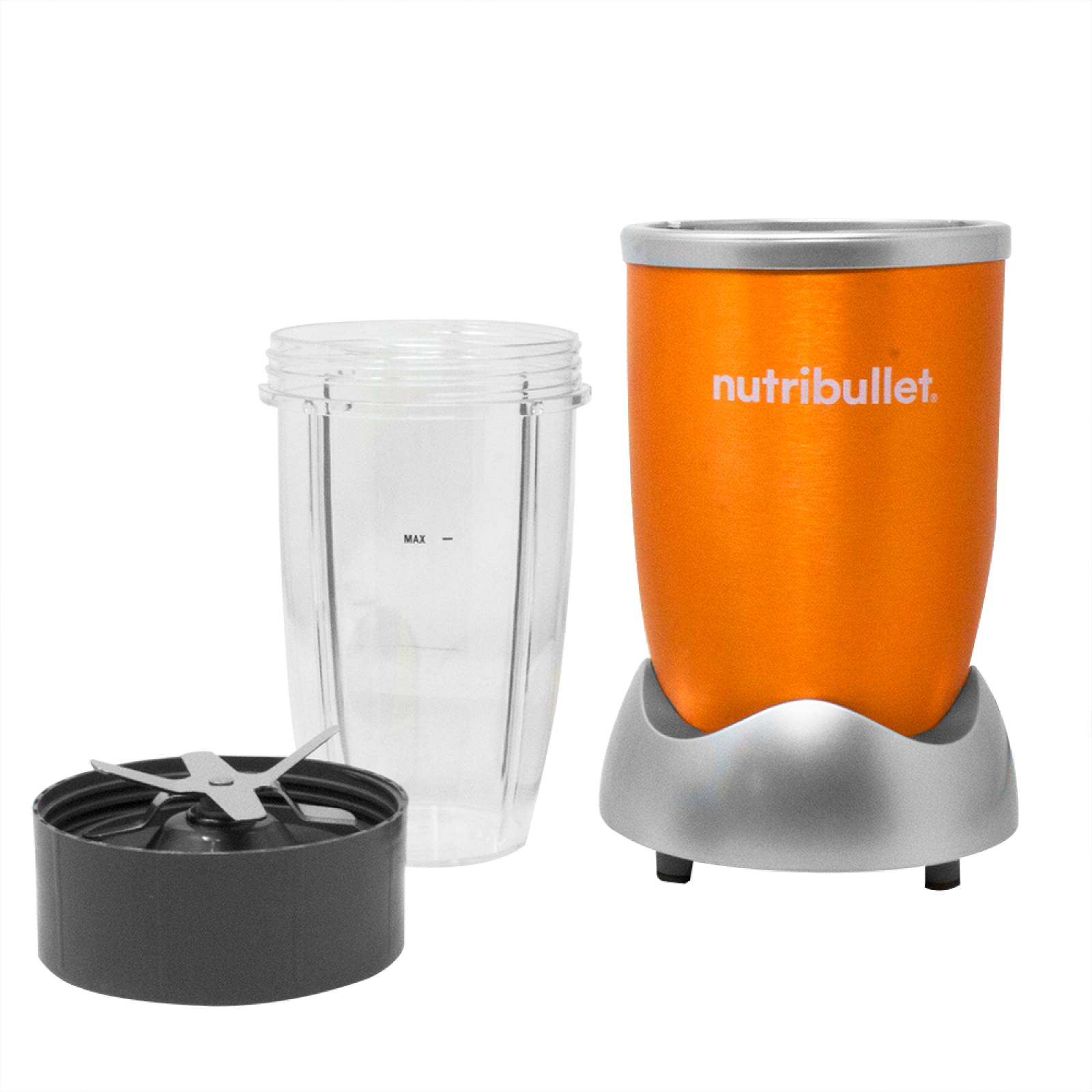 Licuadora Personal Procesador Nutribullet 5 Piezas 600 W Naranja 102581