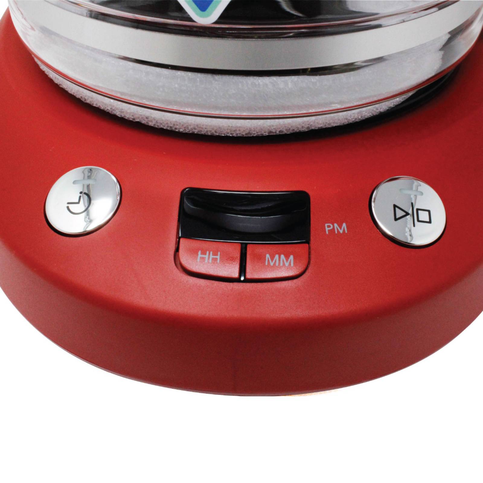 Cafetera Programable 12 Tazas con Filtro Permanente Roja Oster BVSTDCP12R.