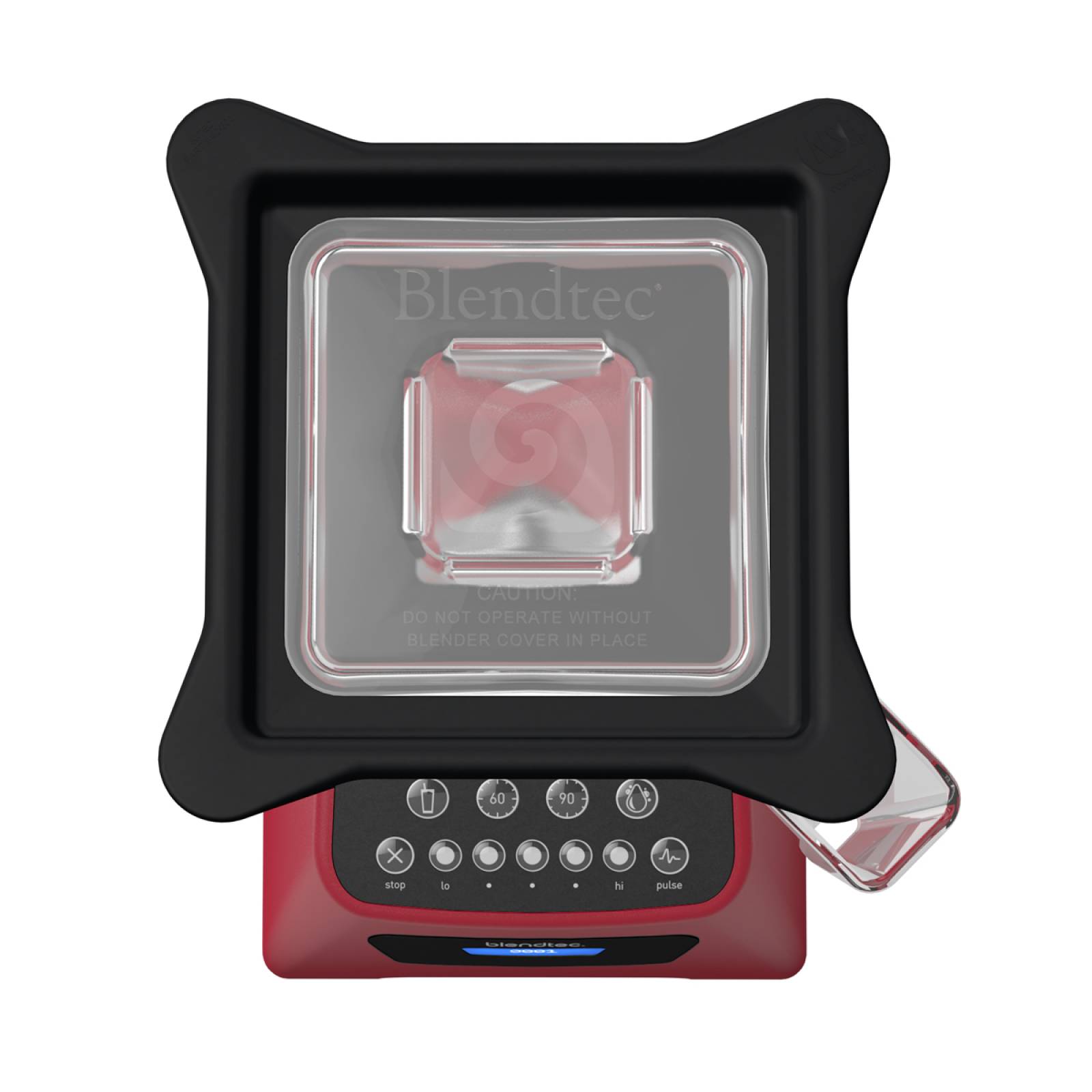 Licuadora 5 Velocidades + Pulso Profesional Classic 575 Roja Blendtec