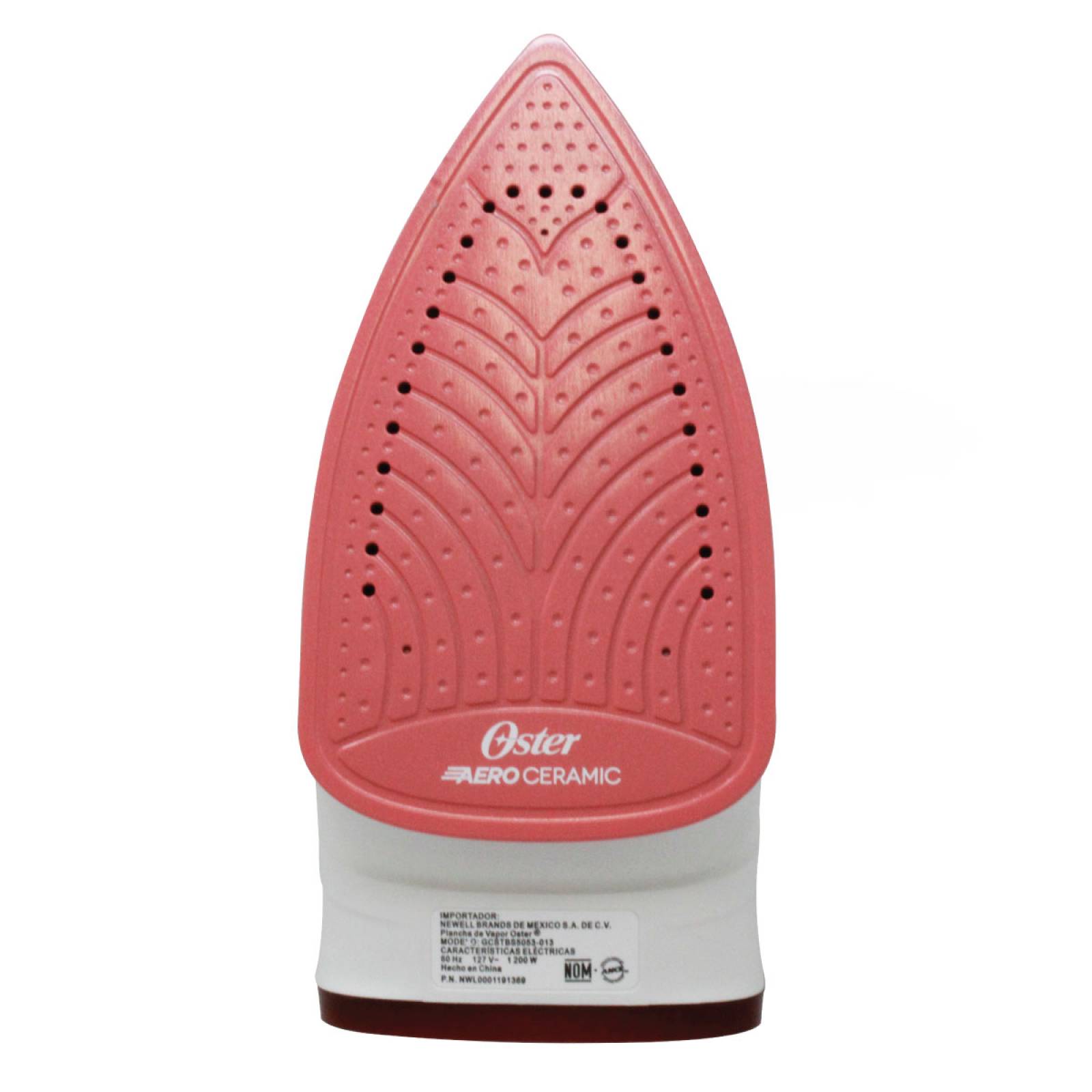 Plancha De Vapor Suela Cerámica Rojo Oster Gcstbs5053.