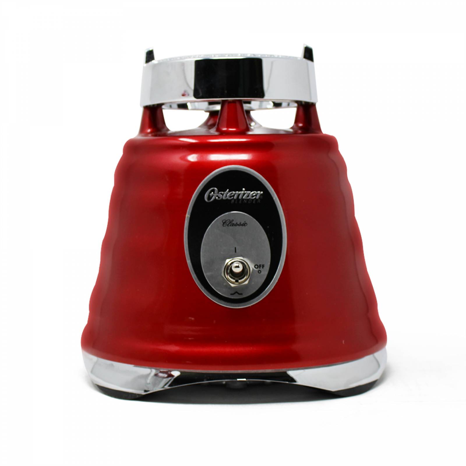 Licuadora 1 Velocidad + Pulso Vaso de Vidrio Redonda Roja Oster 4126
