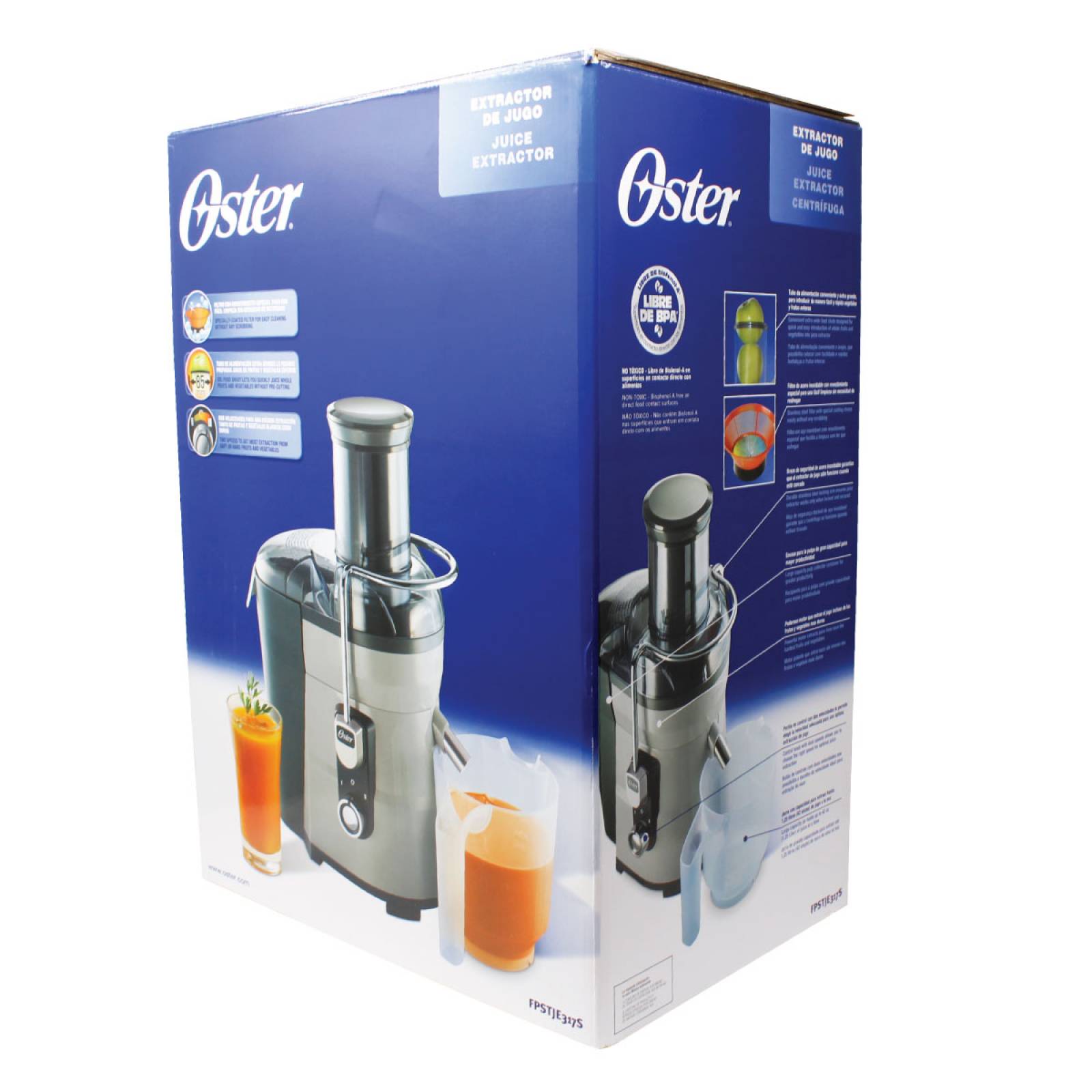 Extractor de Jugos Boca Ancha Oster FPSTJE317S