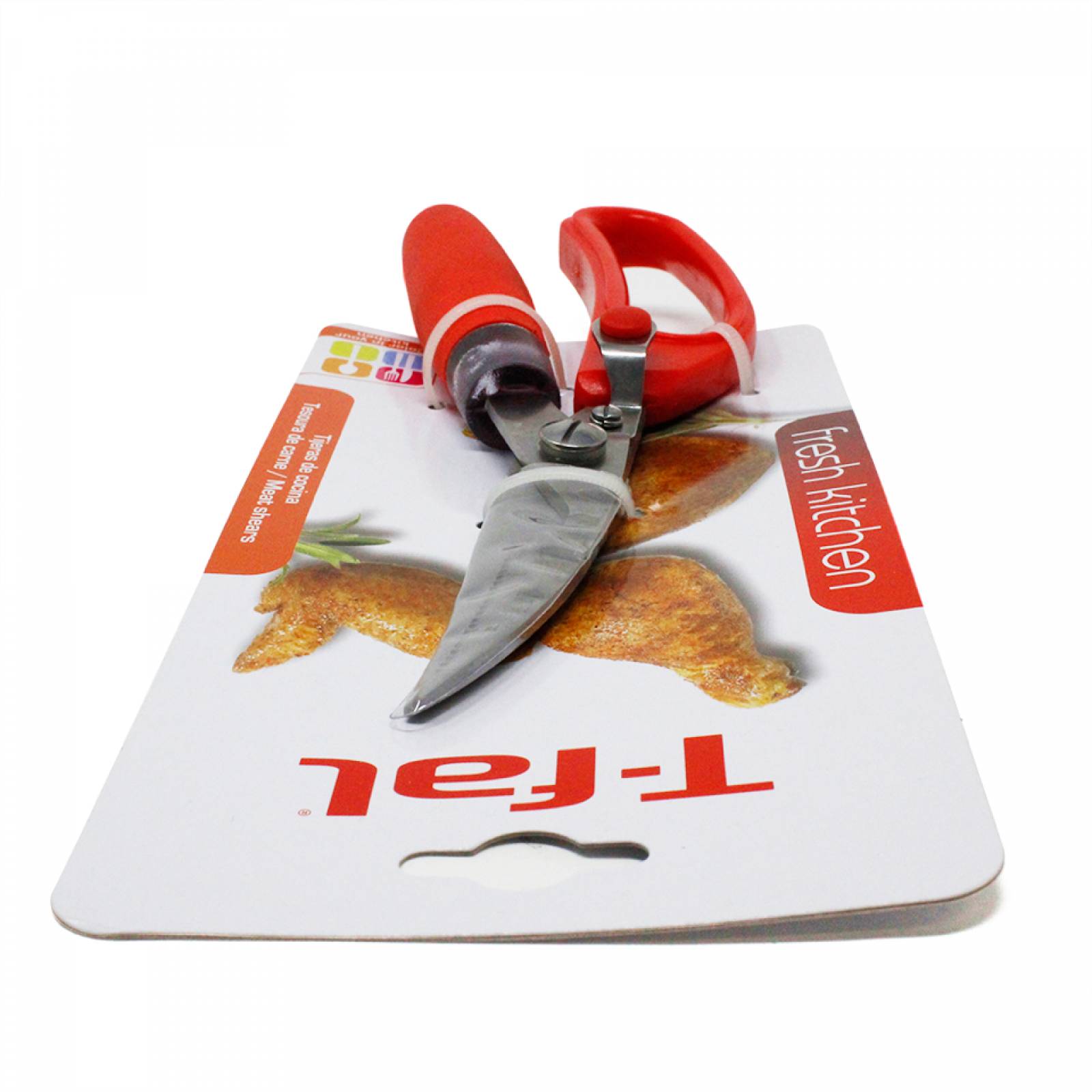 Tijeras De Cocina Para Cortar Carne Rojo T fal K0610754