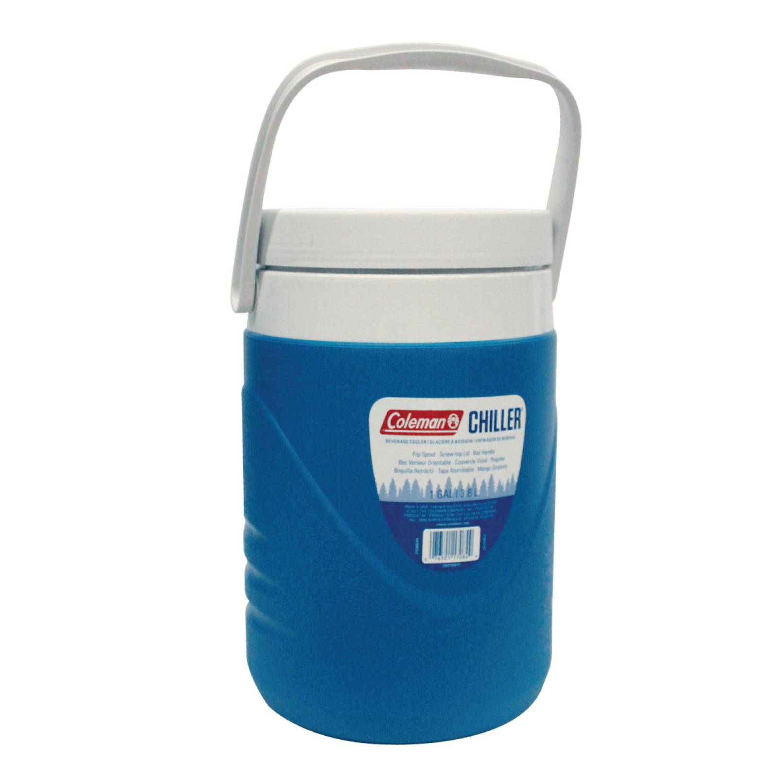 termo para agua caliente con tapa coleman 1,18 litros azul