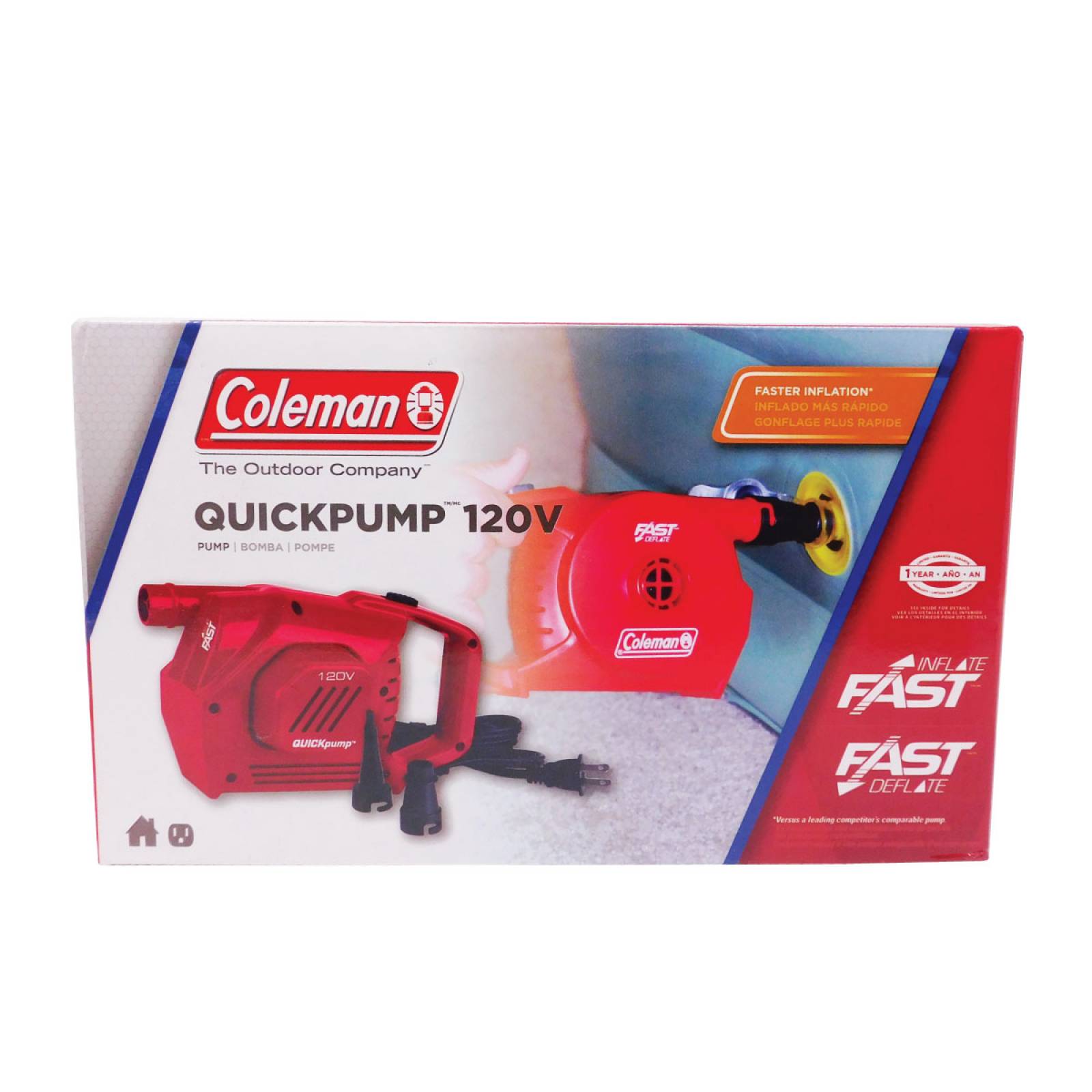 Bomba de Aire Eléctrica Quickpump Coleman 2000017847.