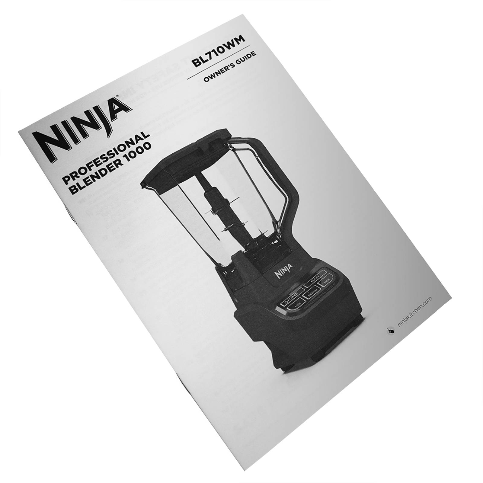 Licuadora 3 Velocidades + Pulso Professional Blender 1000 Ninja Bl710