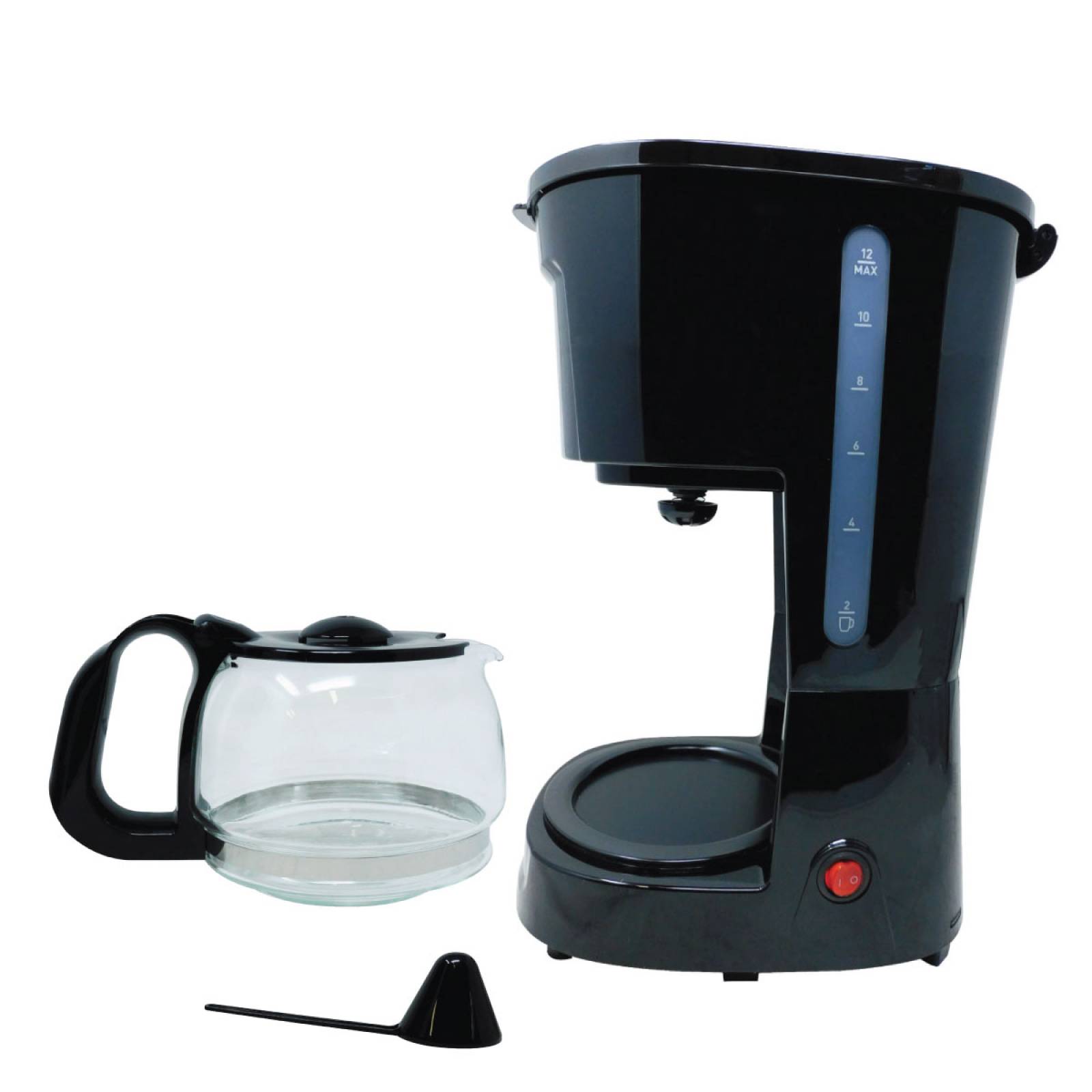 Cafetera de Goteo 12 Tazas Heliora Grande Negra T-FAL CM1408MX