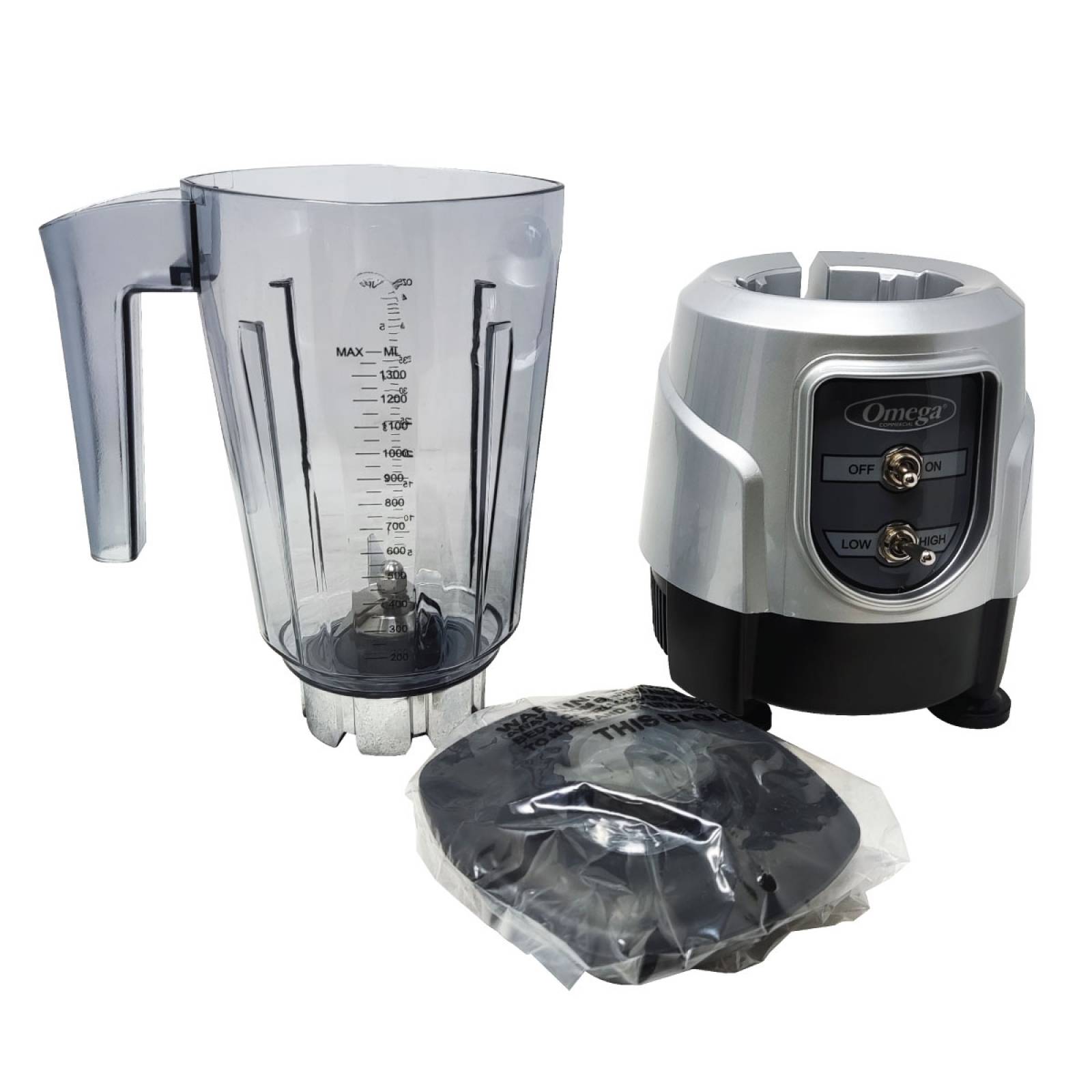 Licuadora 2 Velocidades 1 HP Profesional Omega BL330