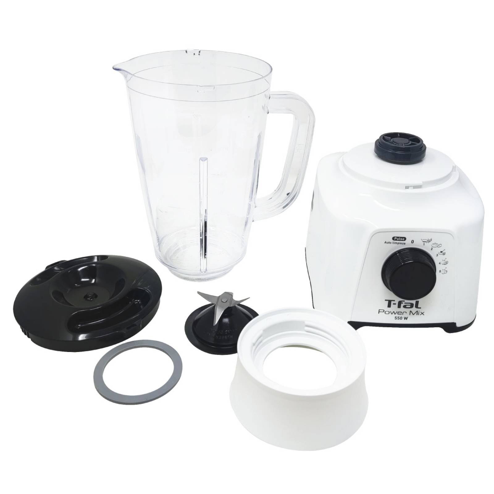 Licuadora 5 Velocidades Vaso Pl stico Powermix T FAL LN2841MX