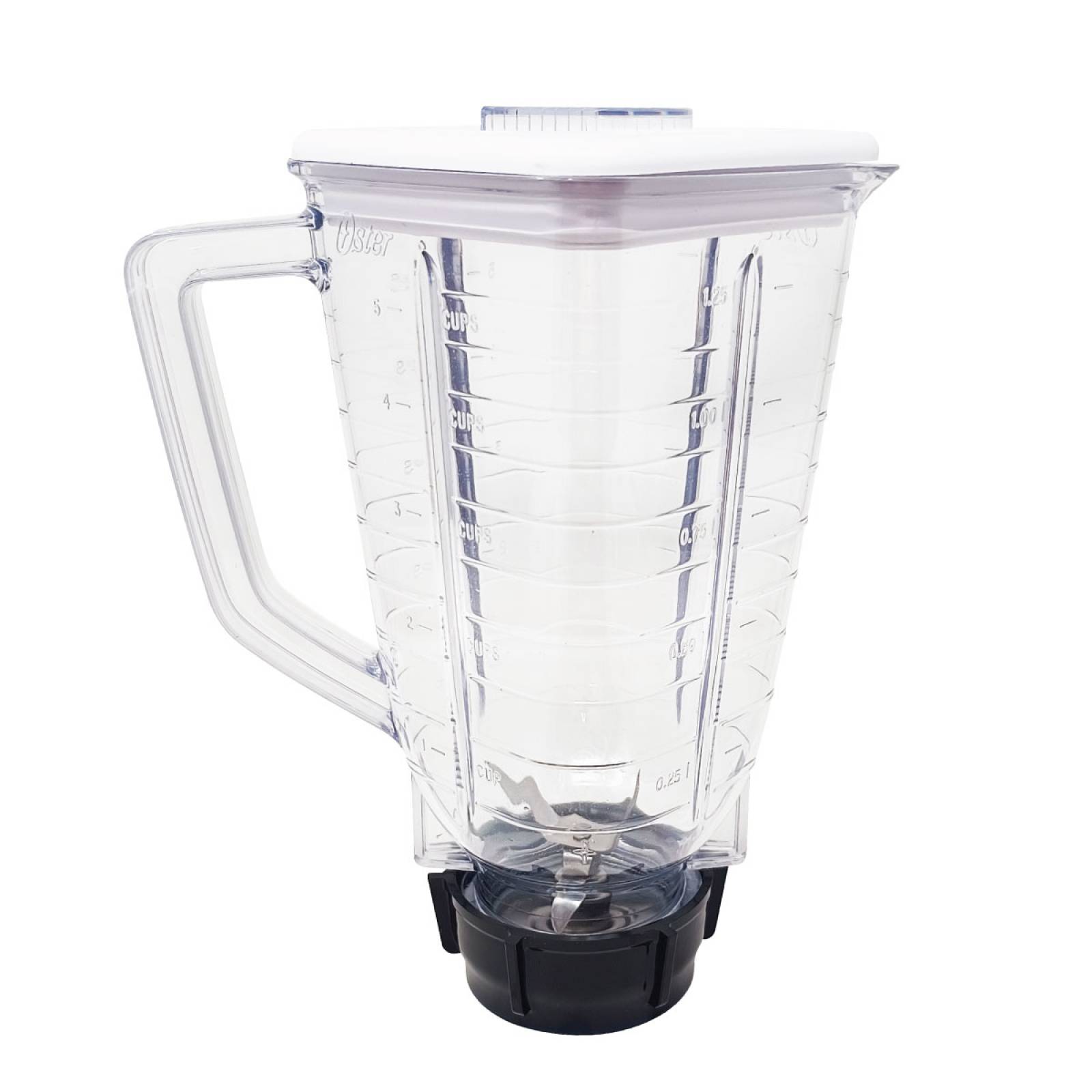 Licuadora 10 Velocidades Vaso de Plástico Blanca Oster BLST4108.