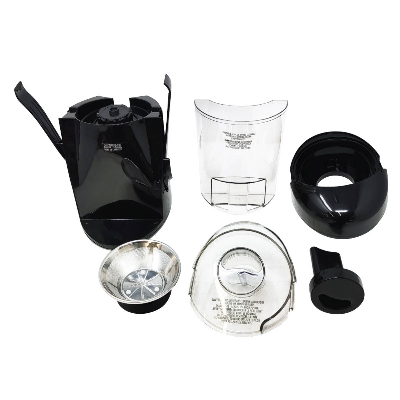 Extractor De Jugo Helath Smart Negro Hamilton Beach 67801