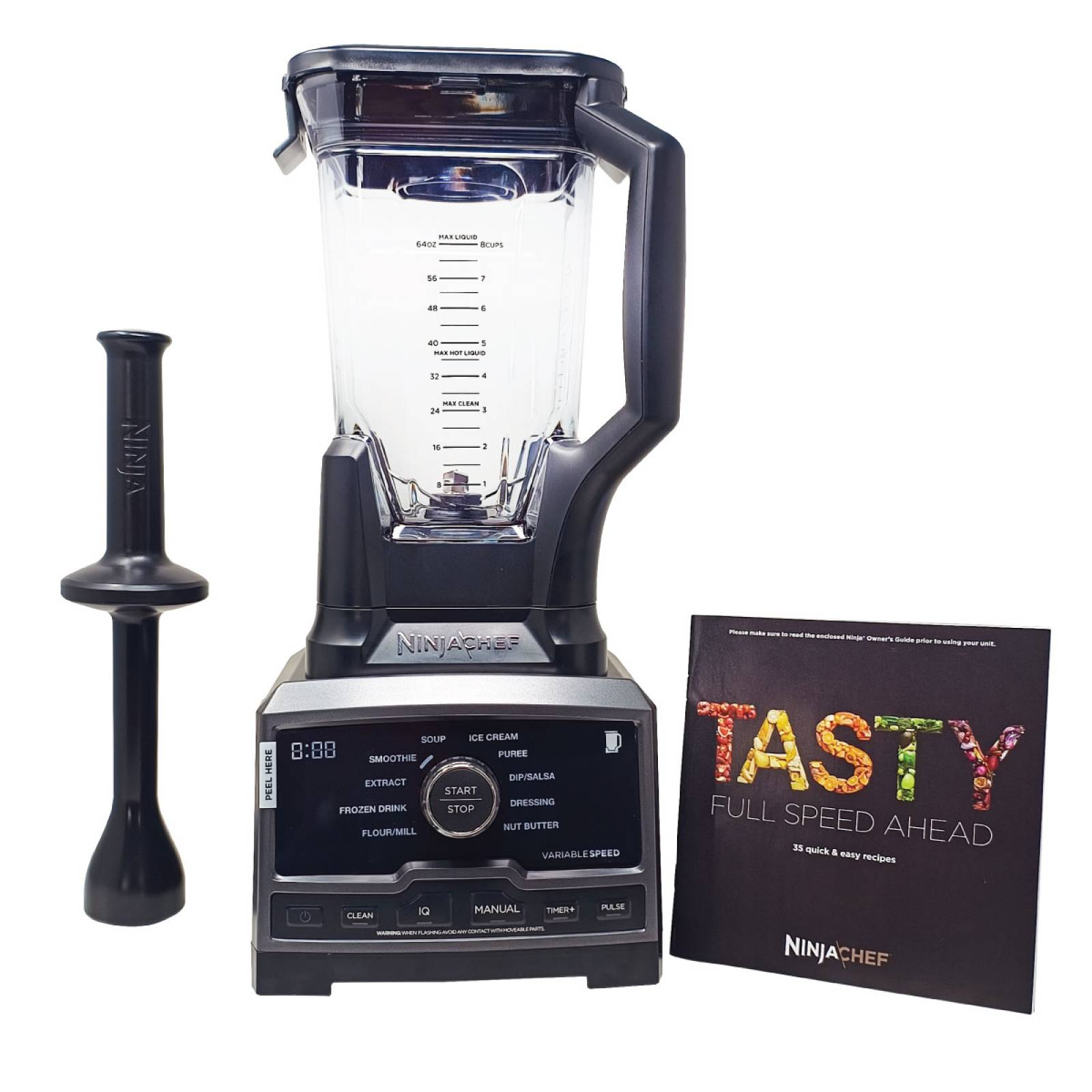 Licuadora Profesional 10 Programas Auto IQ Ninja Chef CT800