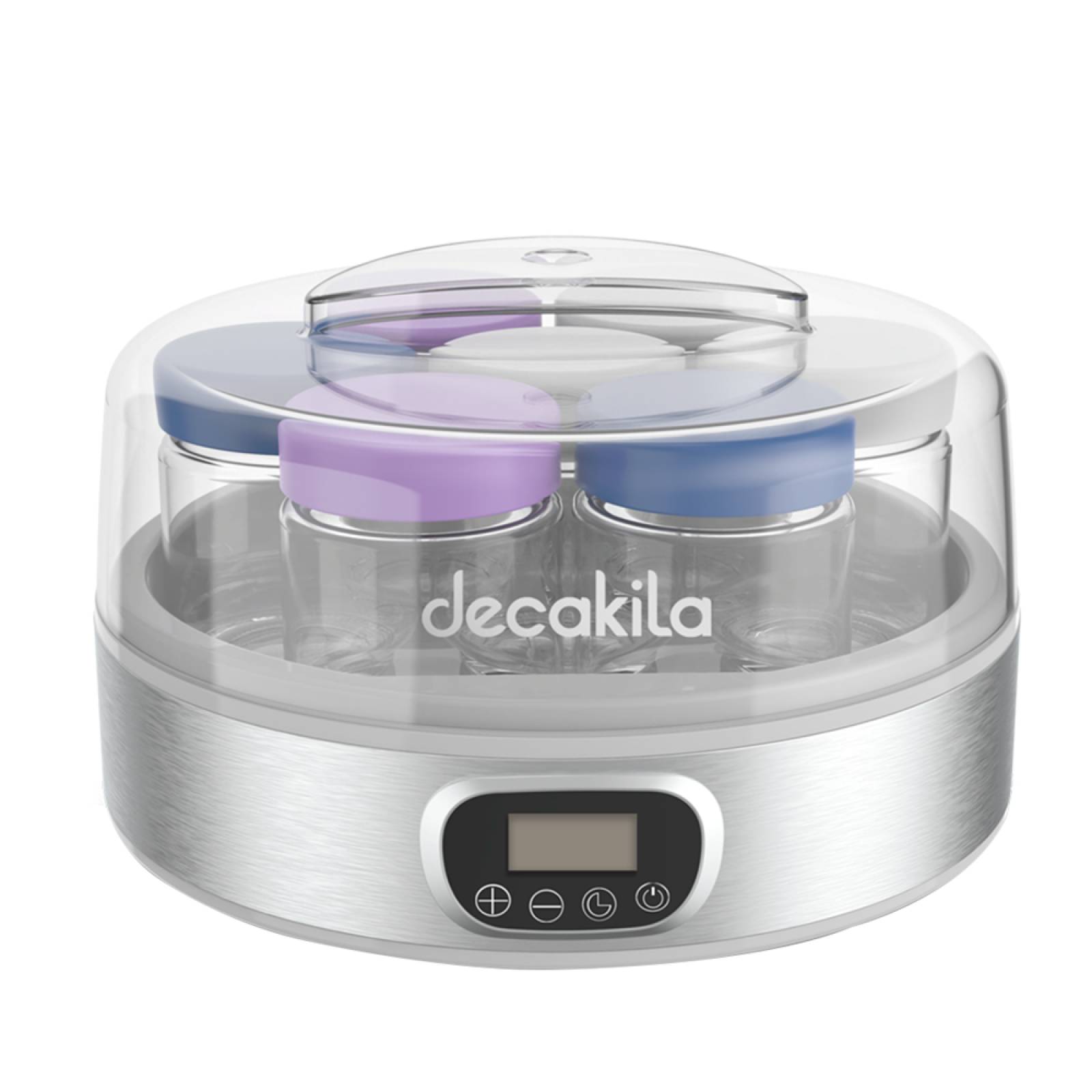 Máquina para Yogurt con 7 Frascos Decakila KUYM001W.