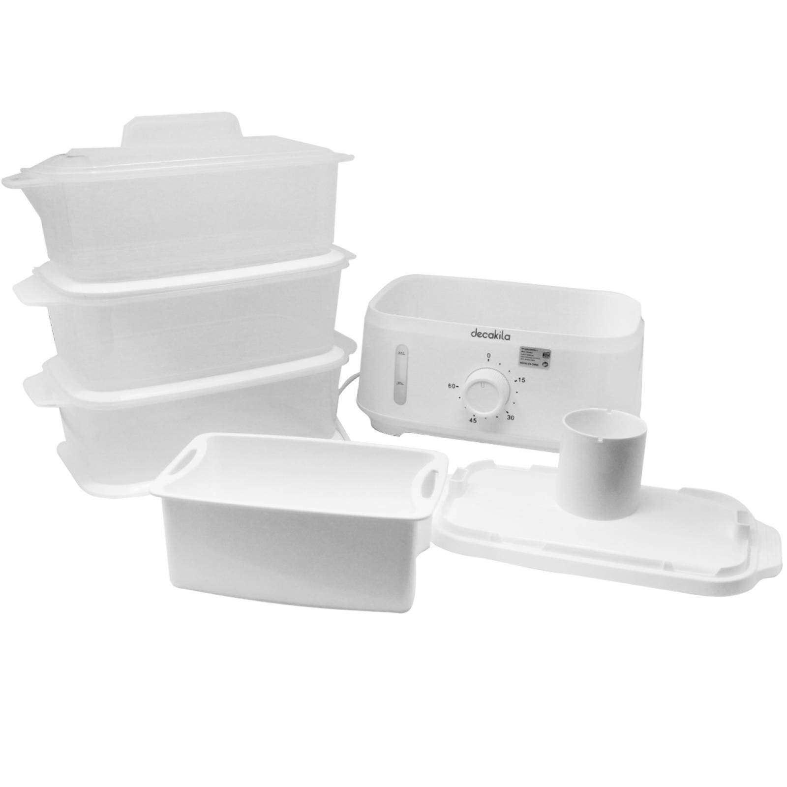 Vaporera Electrica 9 L 3 Niveles Decakila KUER011W.