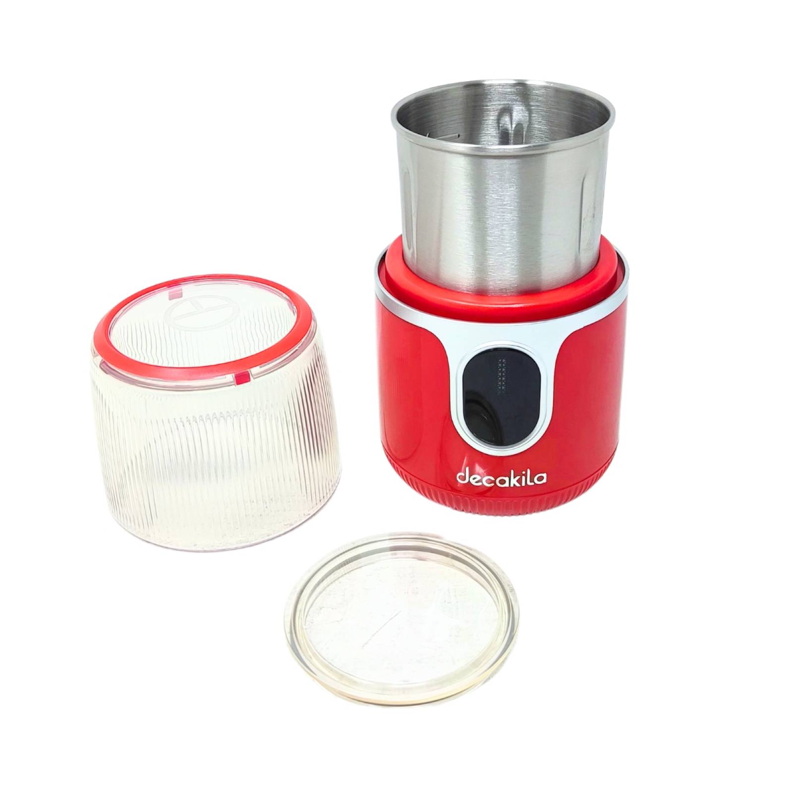 Molino de Café 40g Inalámbrico Rojo Decakila KMCF022R.
