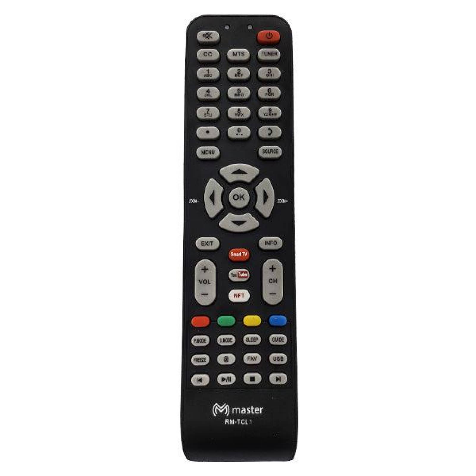Control Remoto Smart Pantalla Tcl Netflix Youtube Rm-tcl1