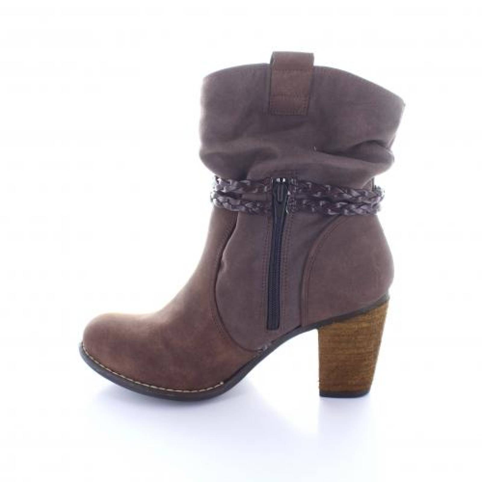 Botin para Mujer Rafael Ferrigno 4262 050516 Color Cafe