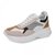 Tenis para Mujer Ovx 2909 055041 Color Ocre rosa gris blanco