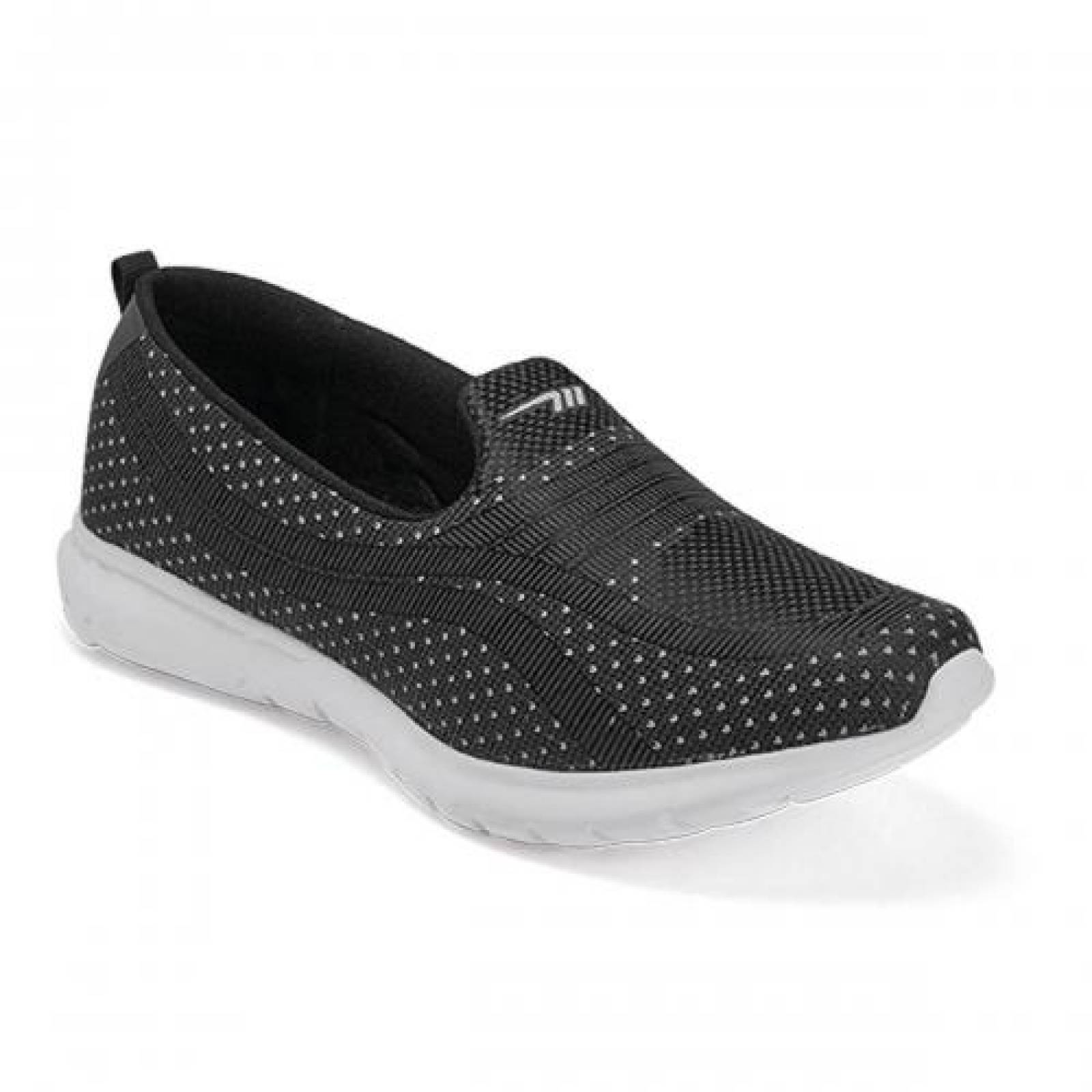Tenis para Mujer Marcopolo 3814 055017 Color Negro gris