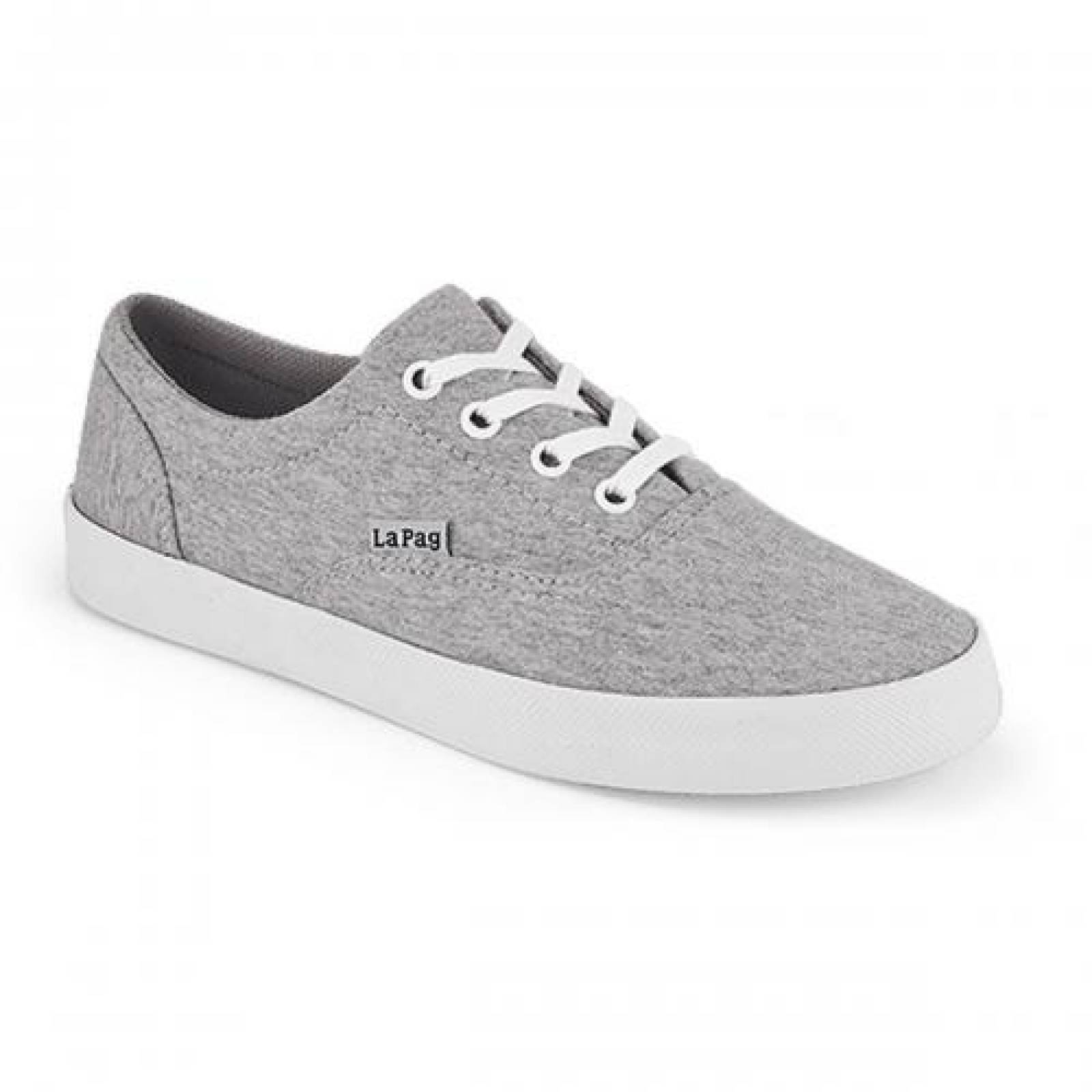 Tenis para Mujer La Pag 22 054998 Color Gris Claro