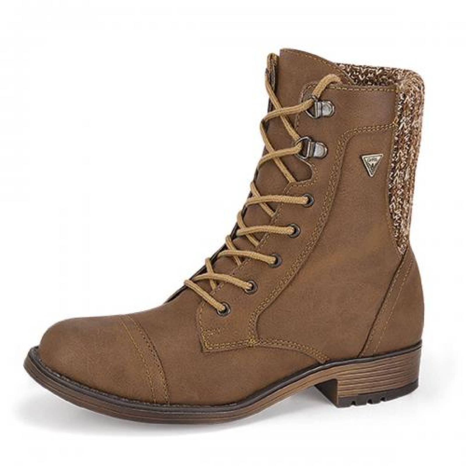 botines color camel