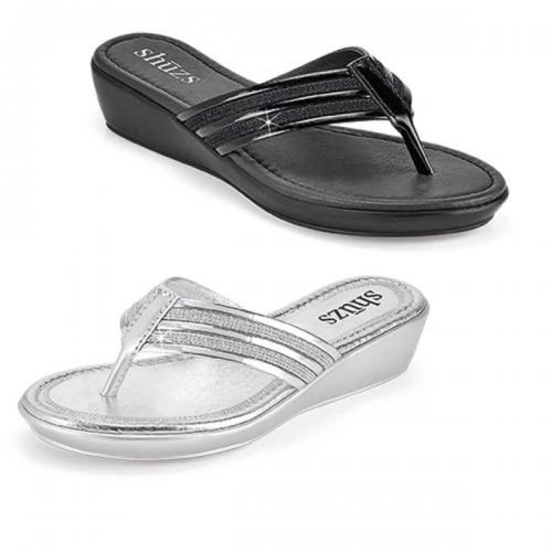 Sandalia para Mujer Shuzs P2400 055678 Color Negro plata