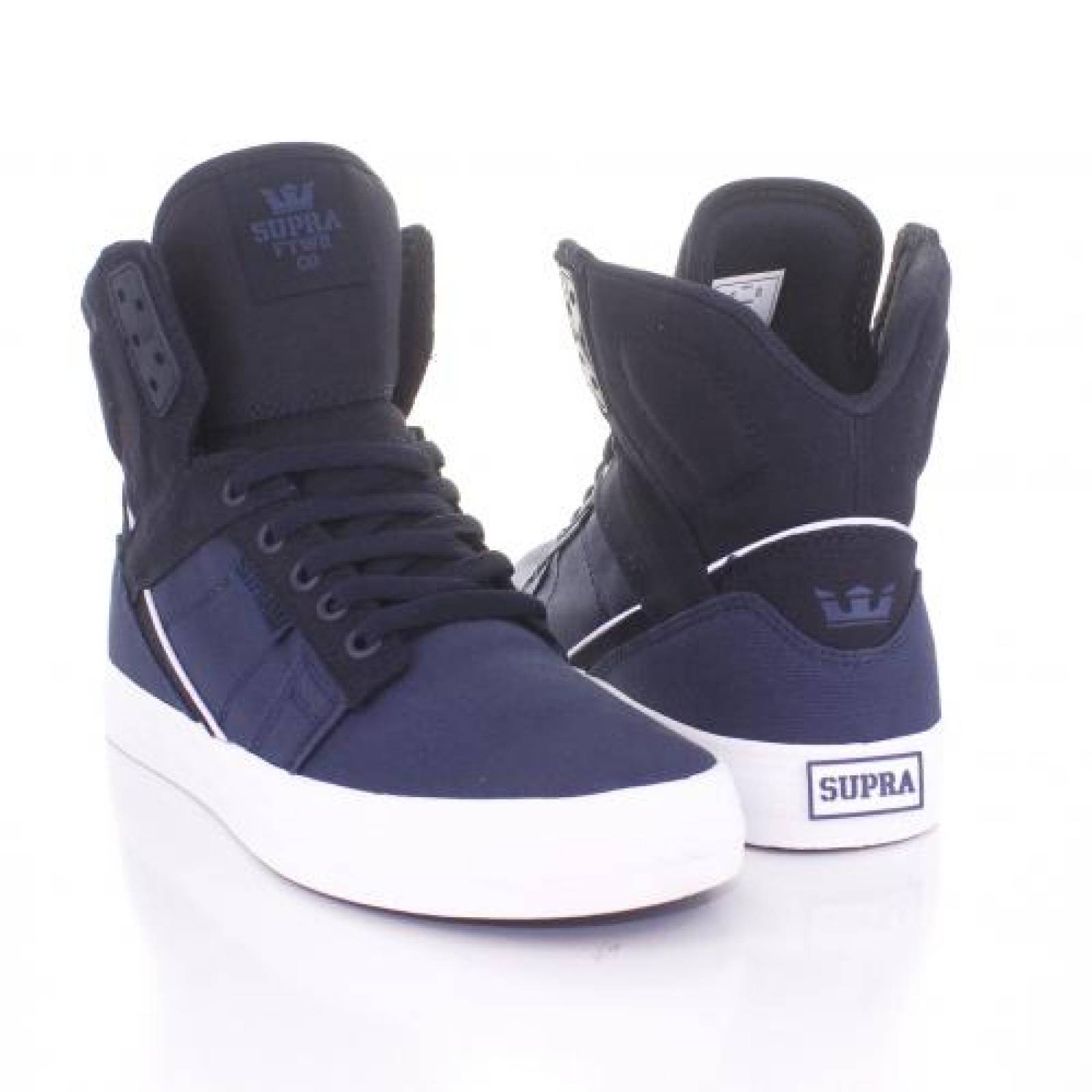 Tenis para Hombre Supra 08028431 056854 Color Blue navy White