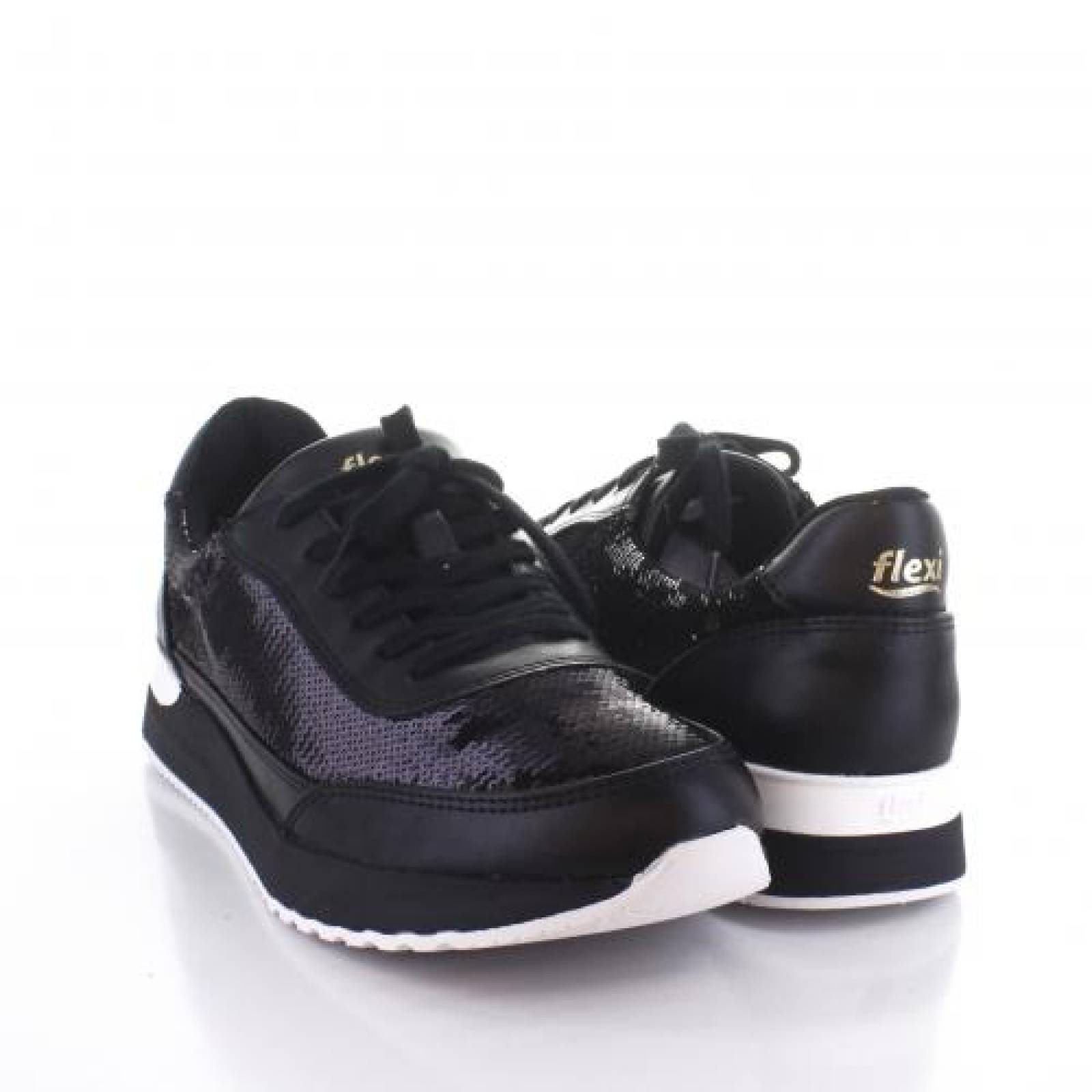 Tenis para Mujer Flexi 37704 051460 Color Negro