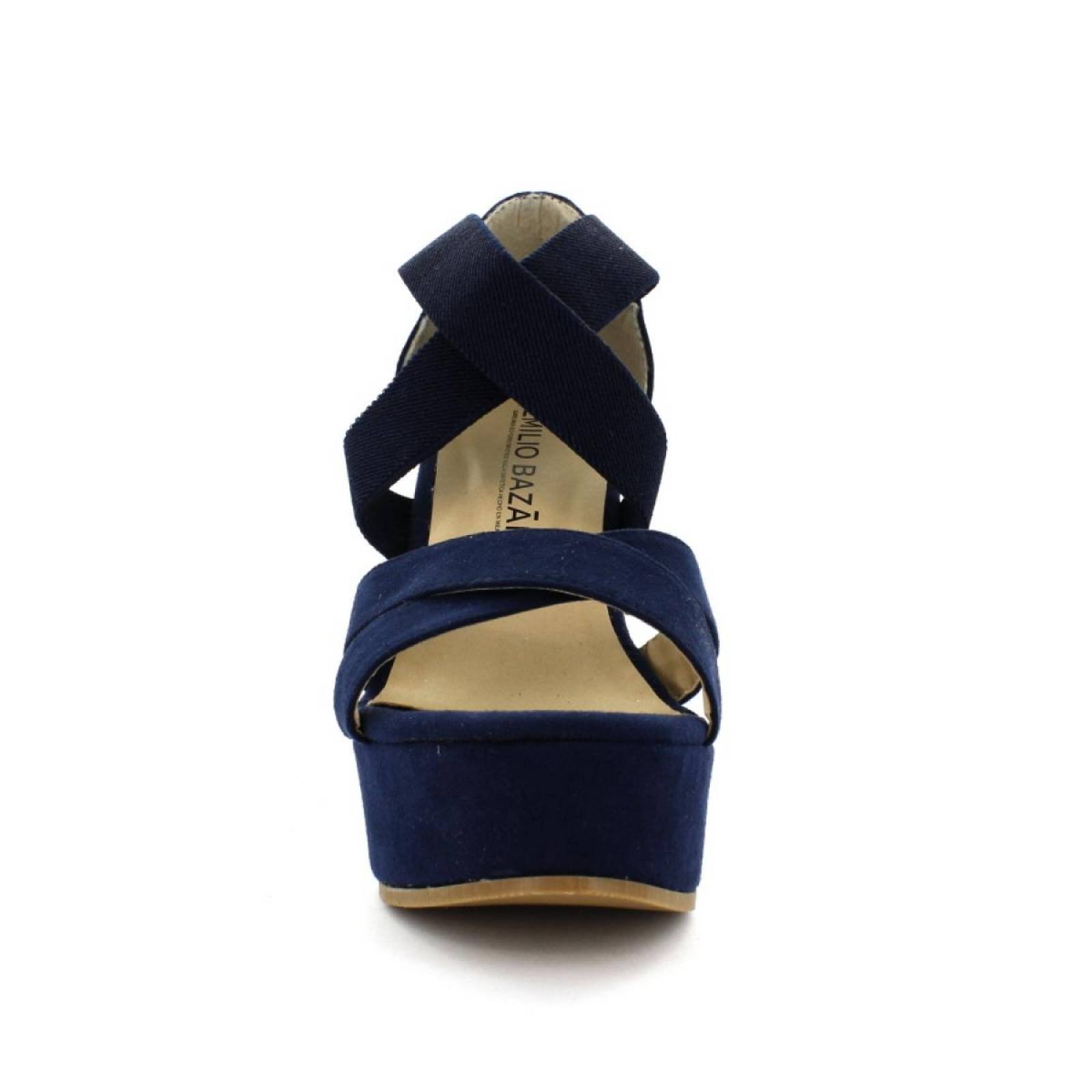 Sandalia para Mujer Emilio Bazan 8717-022537 Color Azul