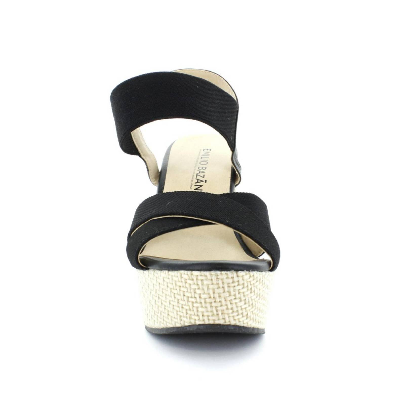 Sandalia para Mujer Emilio Bazan CR5036-027161 Color Negro