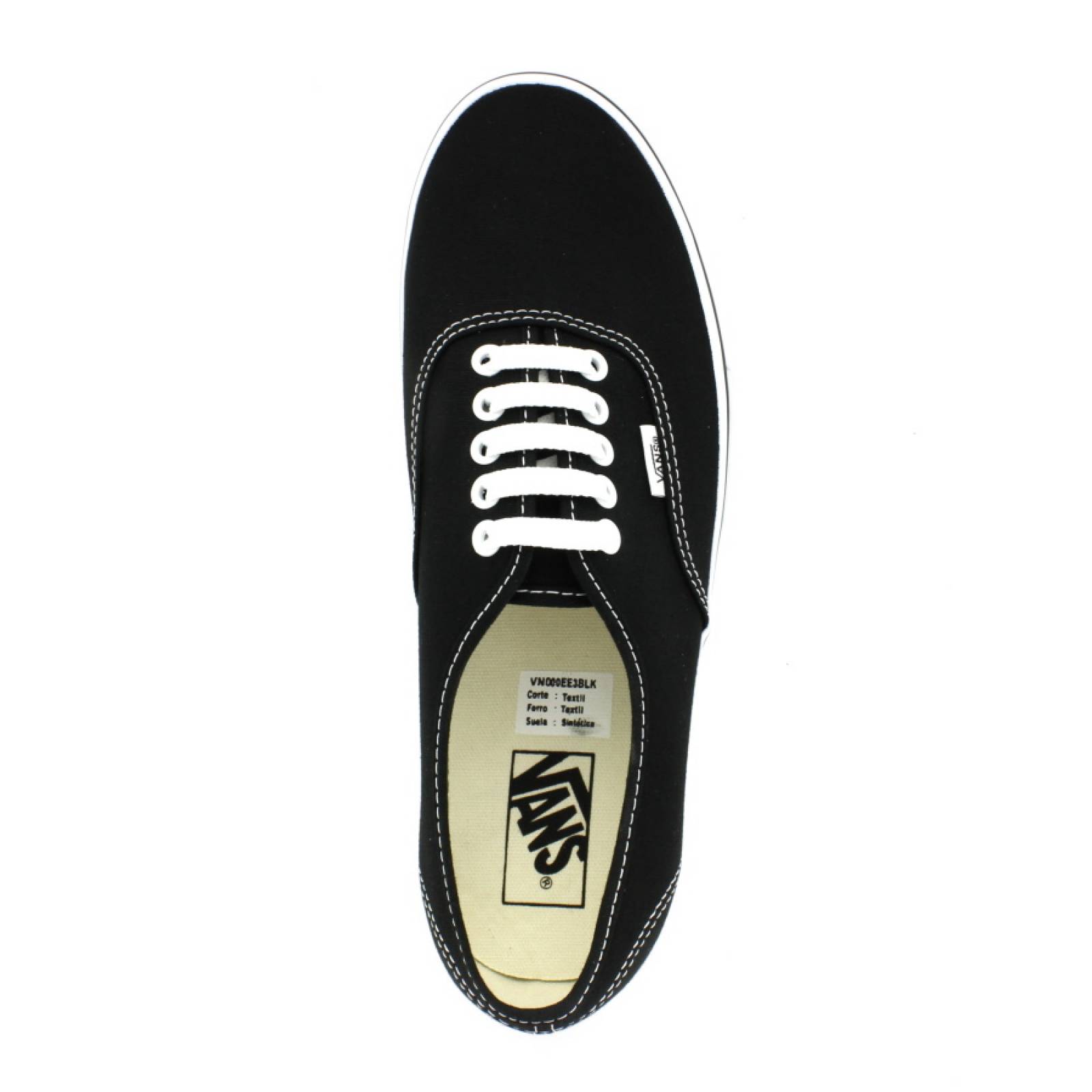 Tenis Marca Vans Modelo 0Ee3Blk