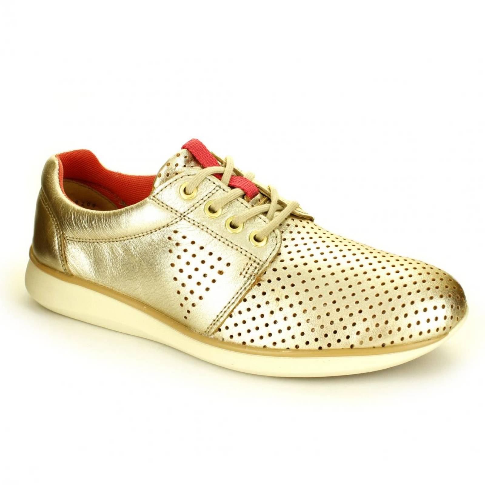 Tenis para Mujer Flexi 28206 035635 Color Oro