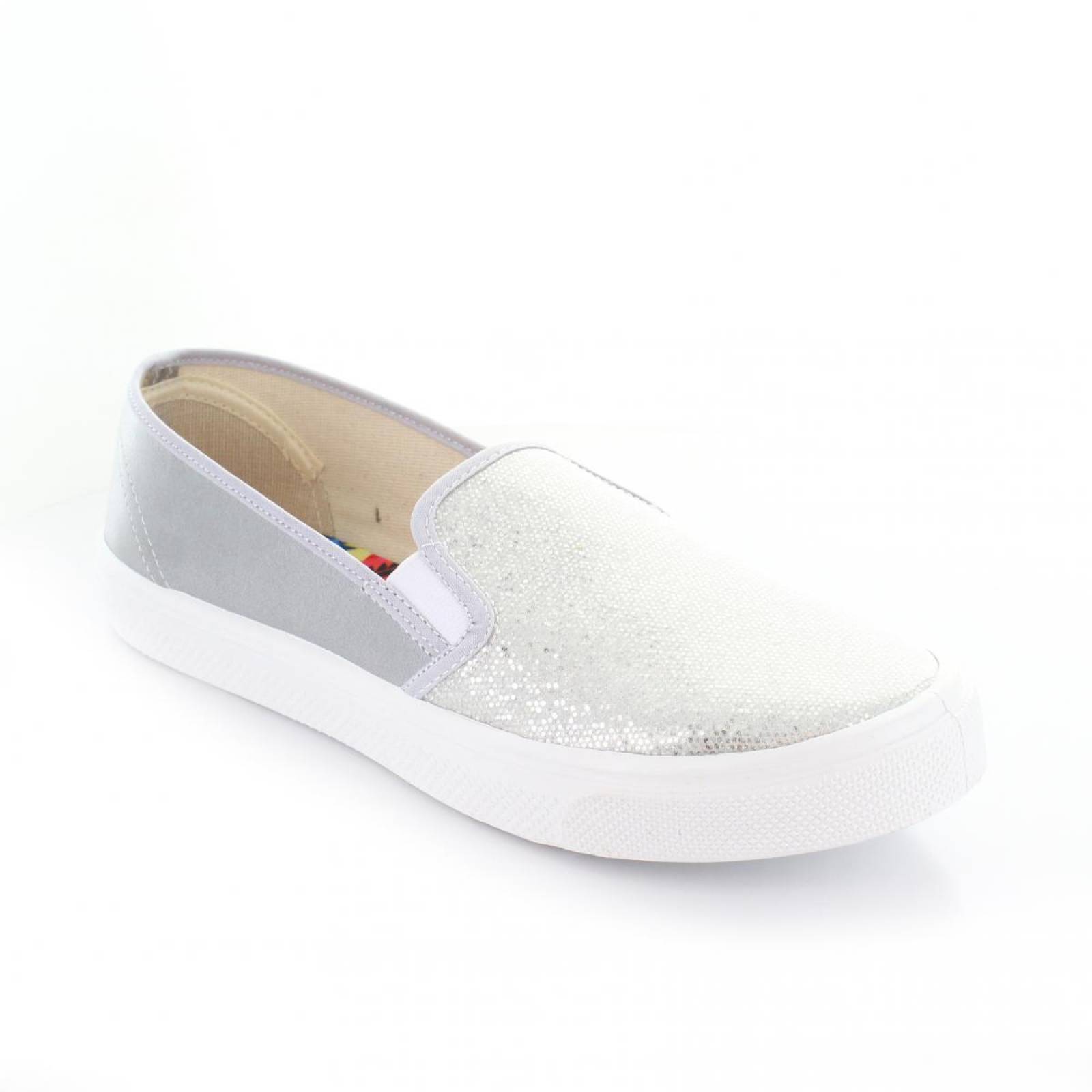Tenis para Mujer Tovaco 7807 034328 Color Plata