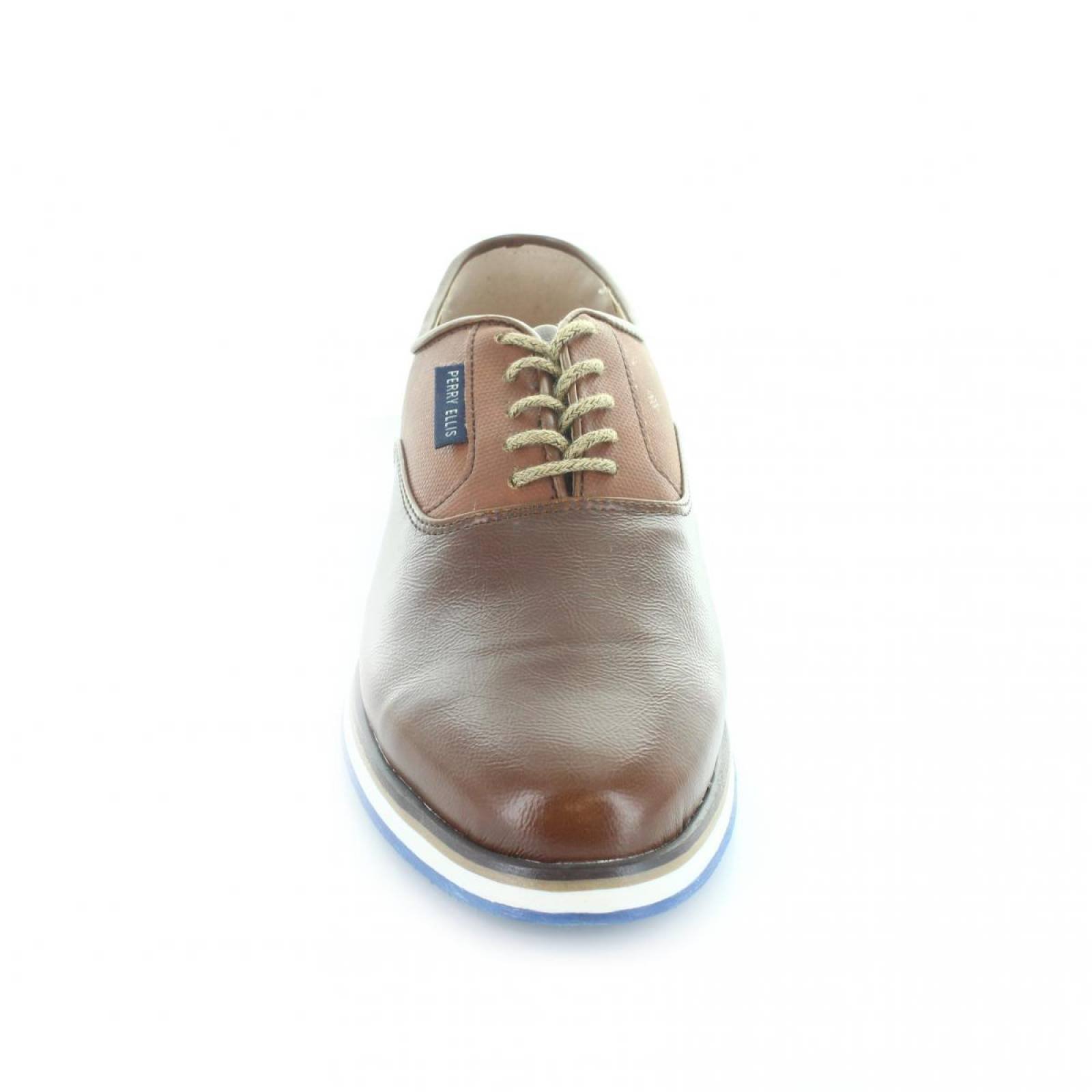 Zapato para Hombre Perry Ellis PE 1604 047316 Color Chocolate